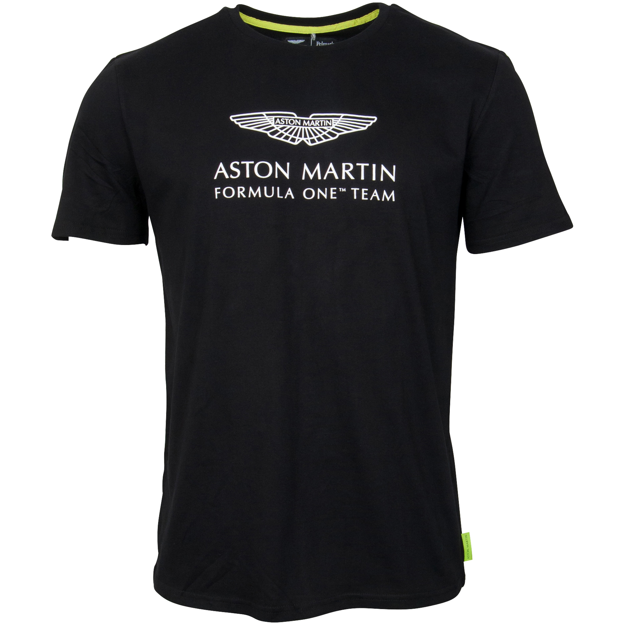Aston Martin F1 T-Shirt "Logo" - schwarz