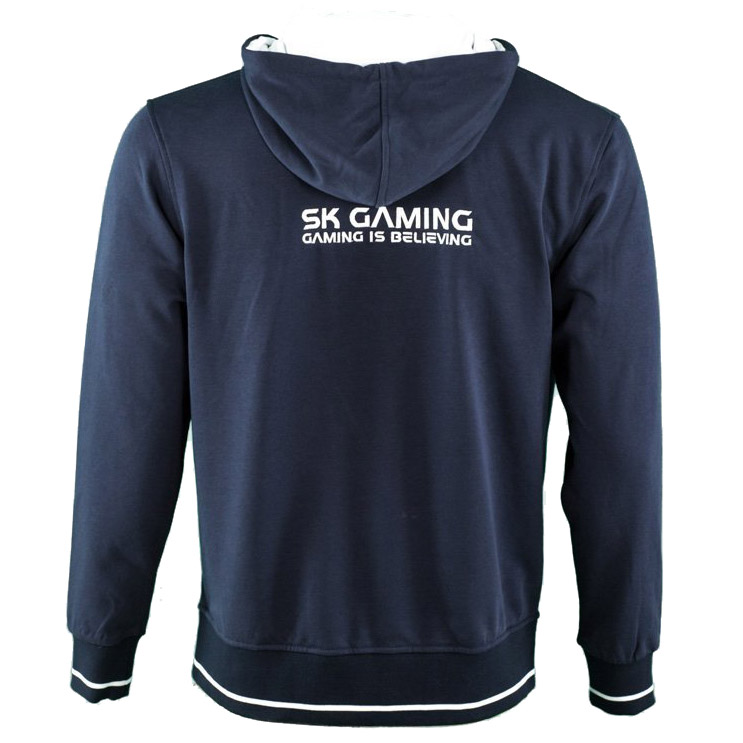 SK Gaming Kapuzensweatjacke "Logo" - blau