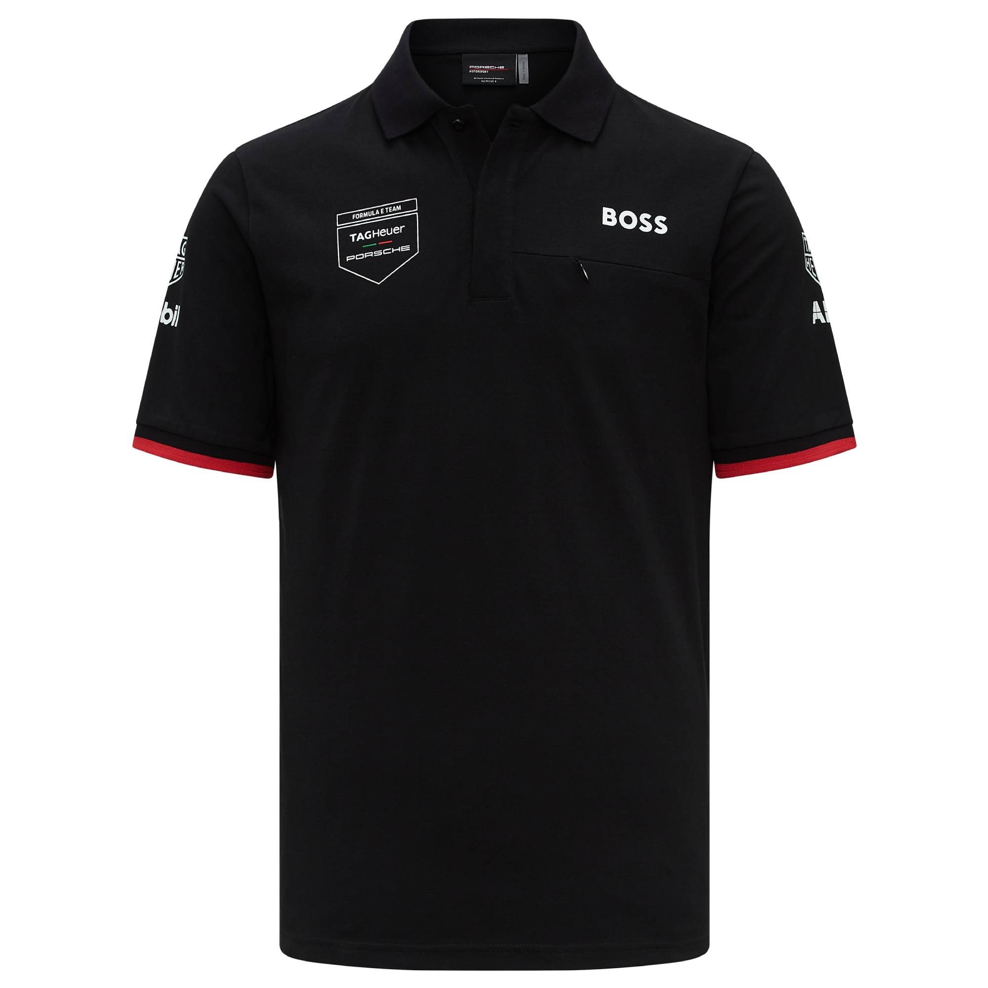 Porsche Motorsport Polohemd "Formel E" - schwarz
