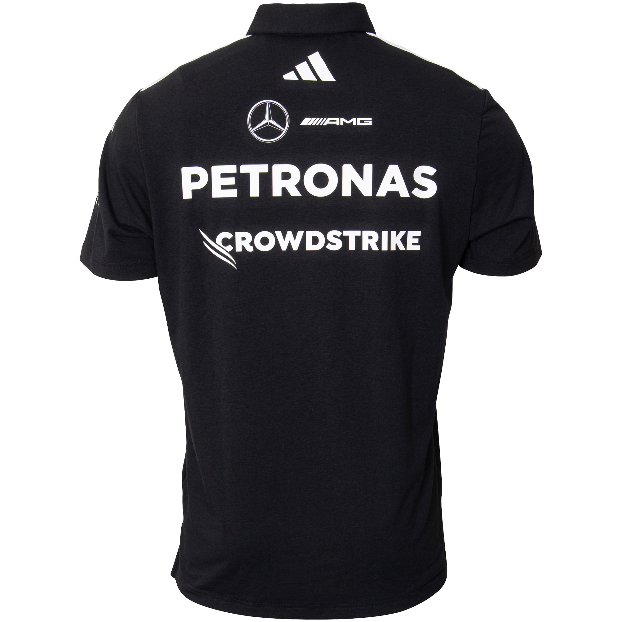 Mercedes AMG Petronas Adidas Team Polohemd - schwarz