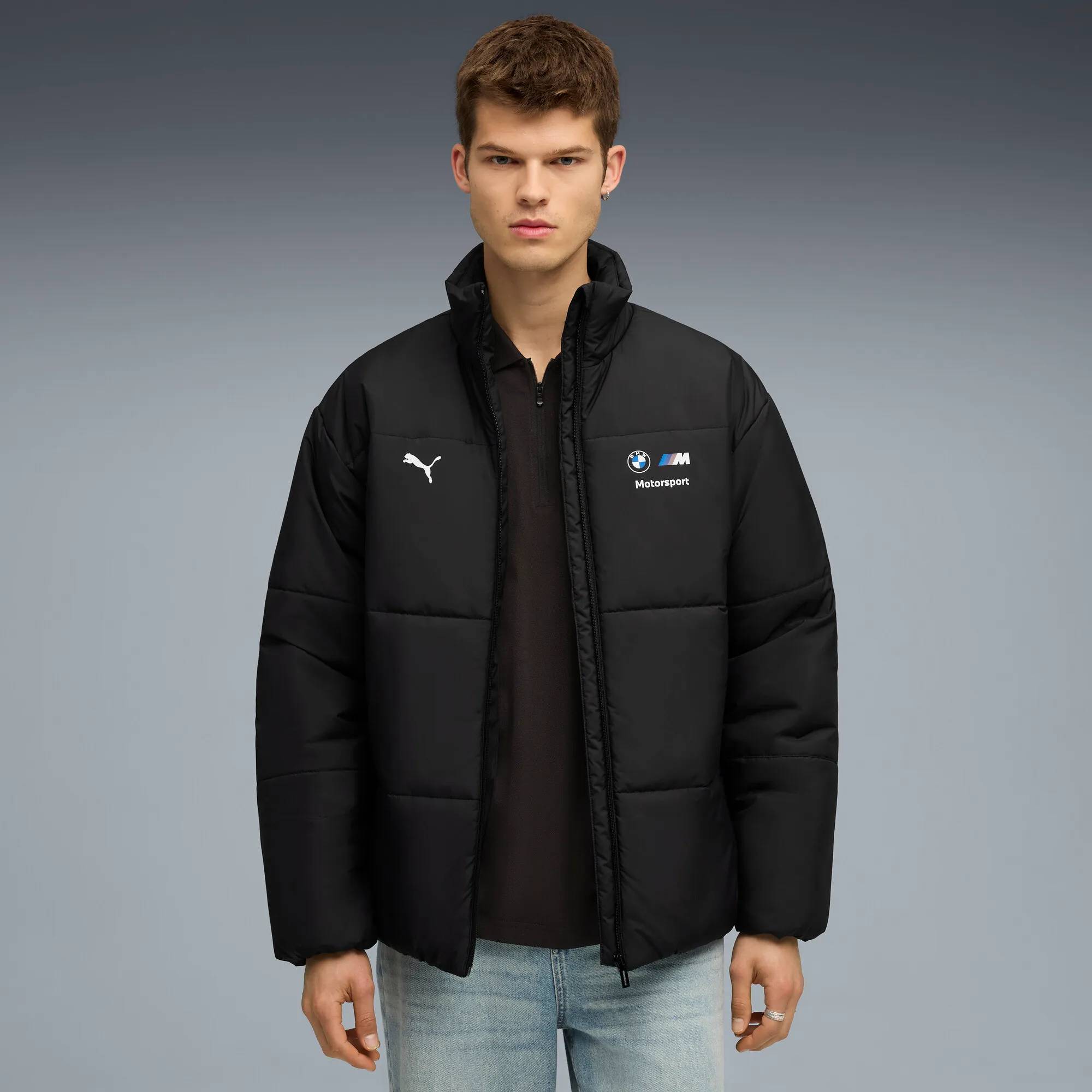 BMW M Motorsport Steppjacke "Essential" - schwarz