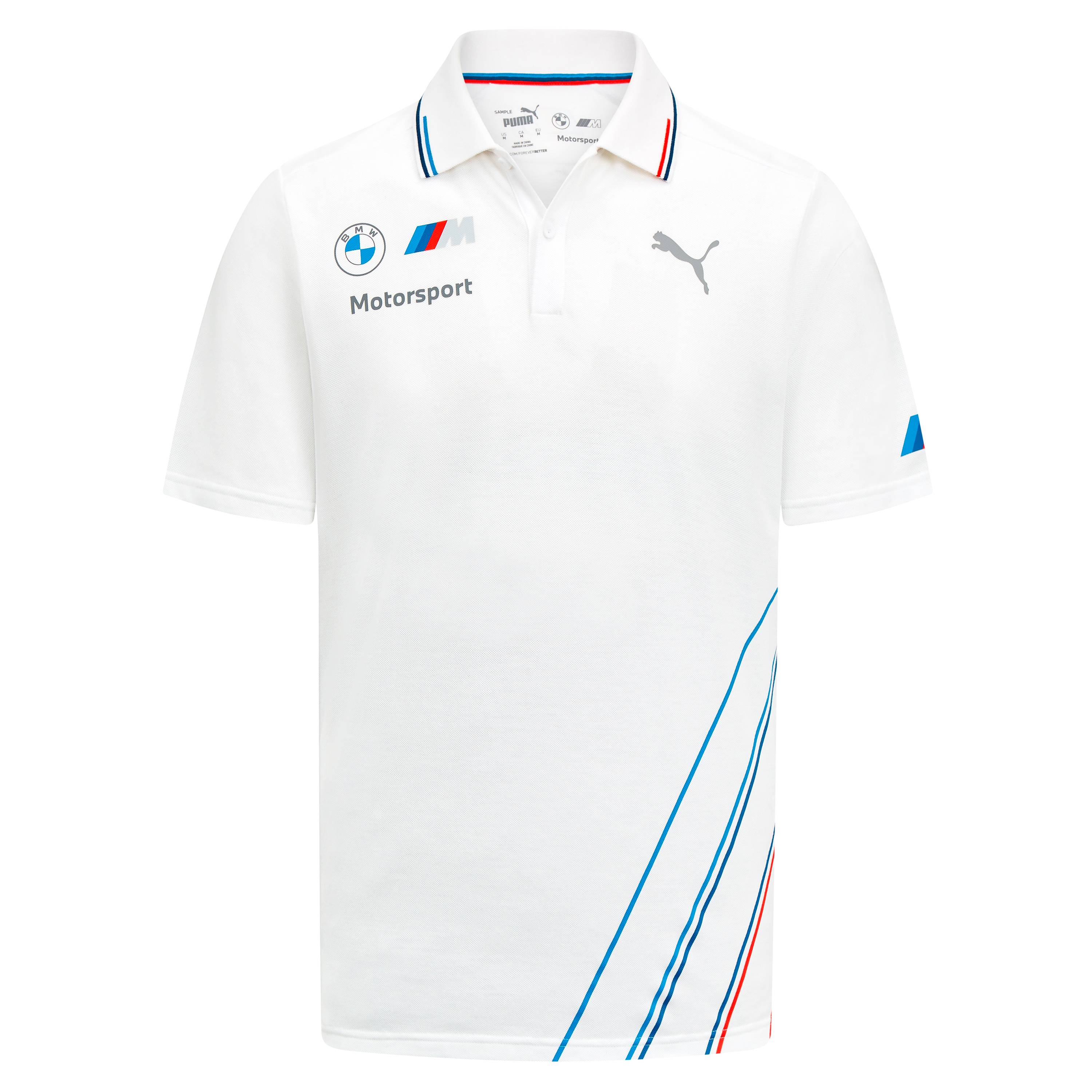 BMW M Motorsport Team Poloshirt - weiß