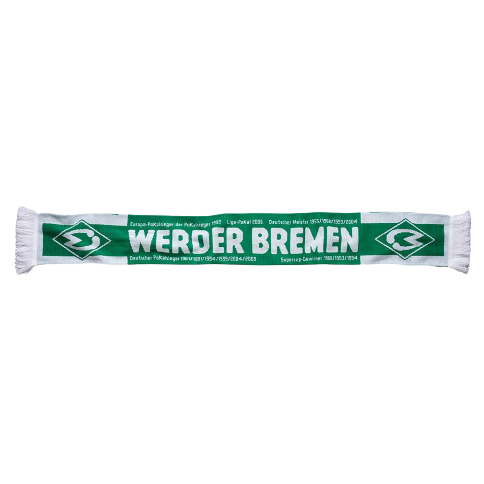 SV Werder Bremen Schal 'Erfolge' - grün