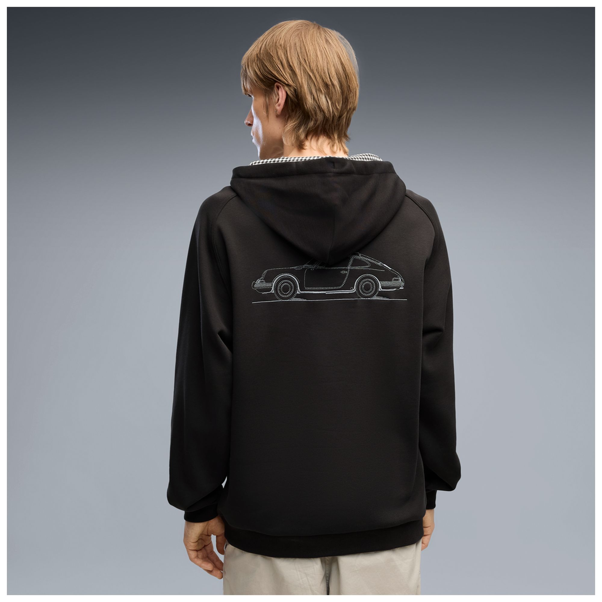 Porsche Motorsport Kapuzenpullover Lifestyle Puma - schwarz