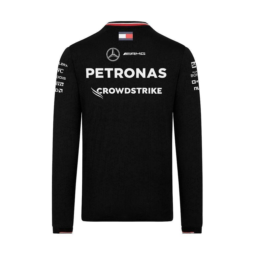 Mercedes AMG Petronas Langarmshirt Teamline 2024 - schwarz