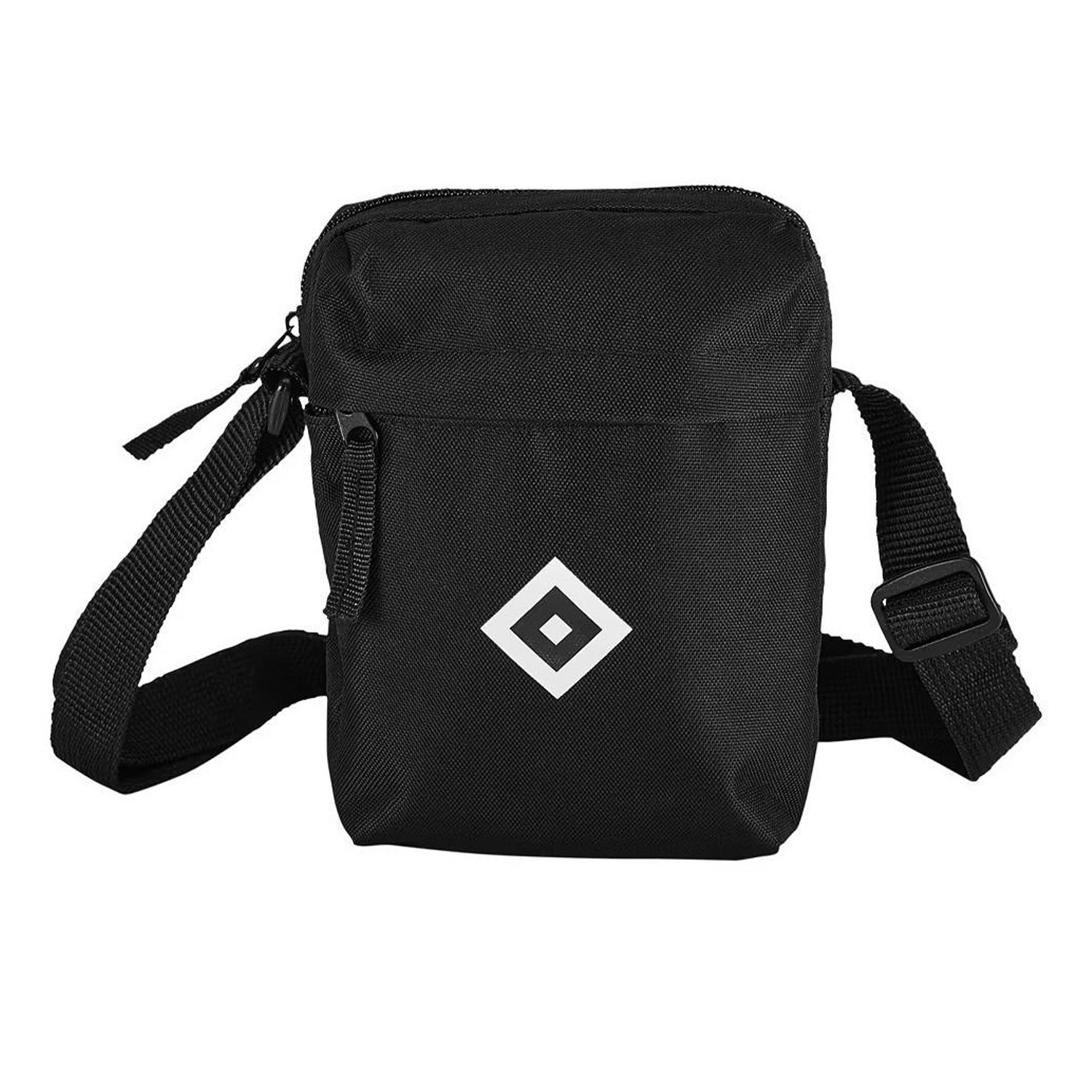 HSV Crossbody Tasche "Raute Pur" - schwarz