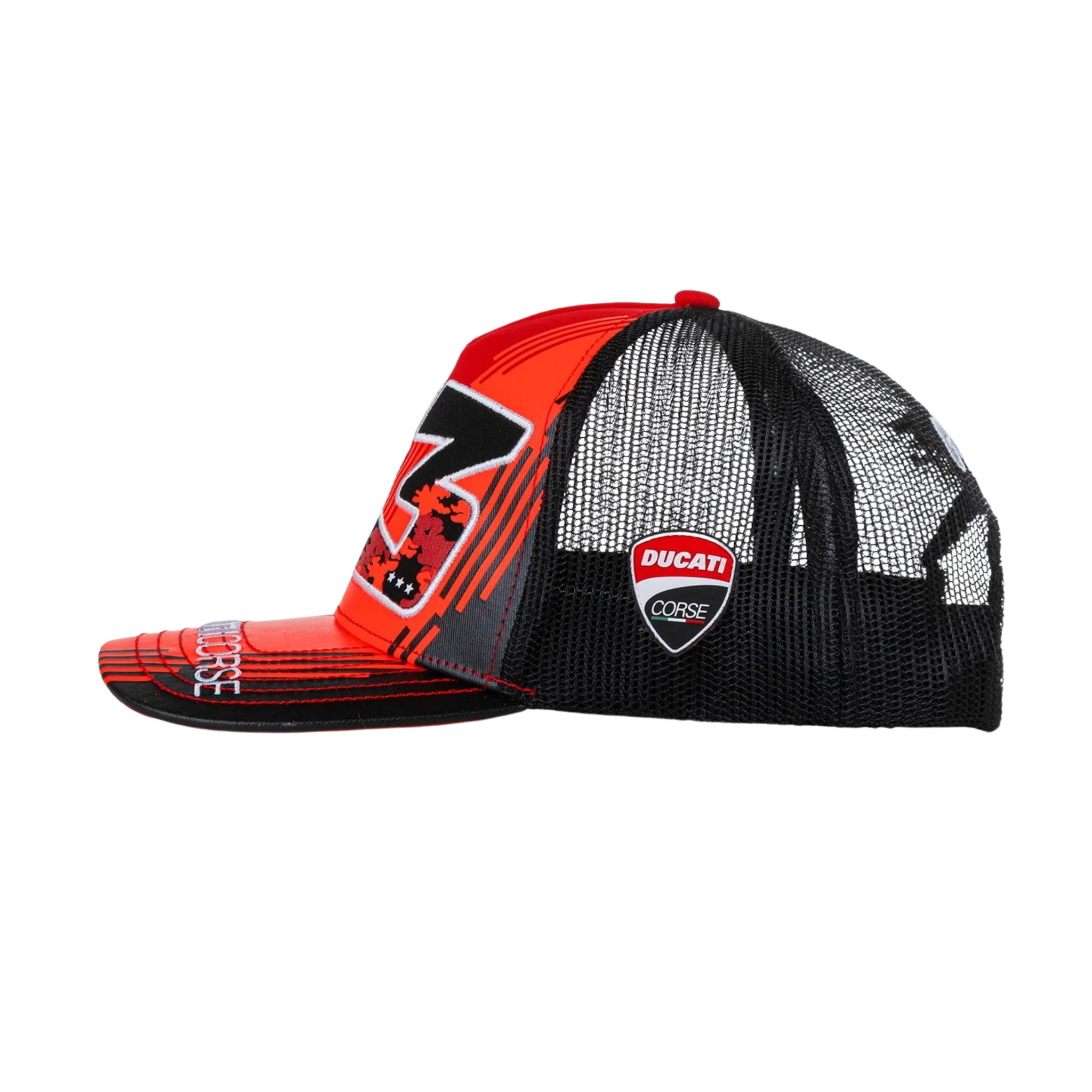 Ducati Corse Kappe Trucker Bagnaia 63