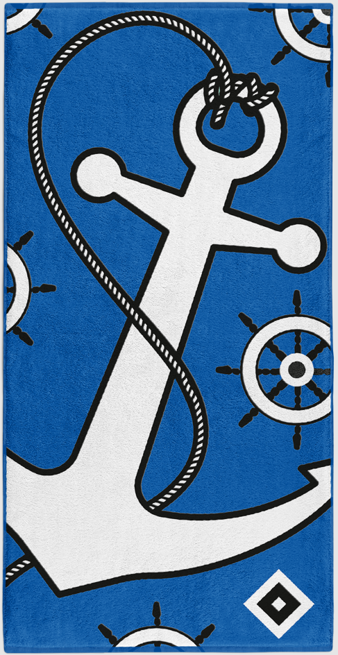 HSV Badetuch Anker