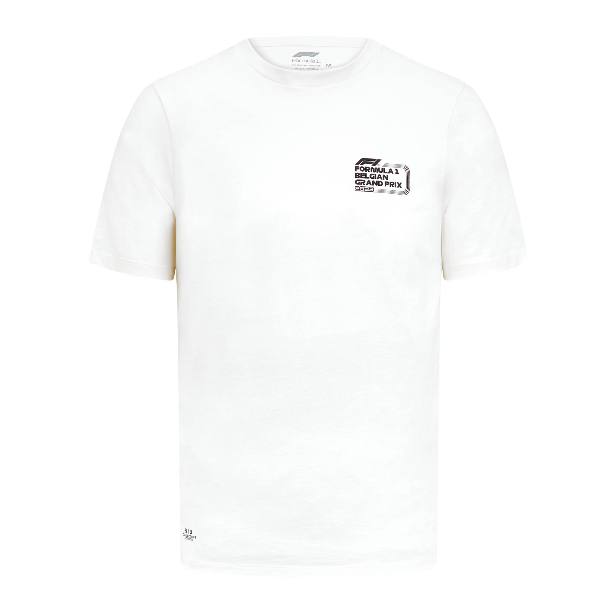Formel 1 Collection T-Shirt "Spa" - weiß