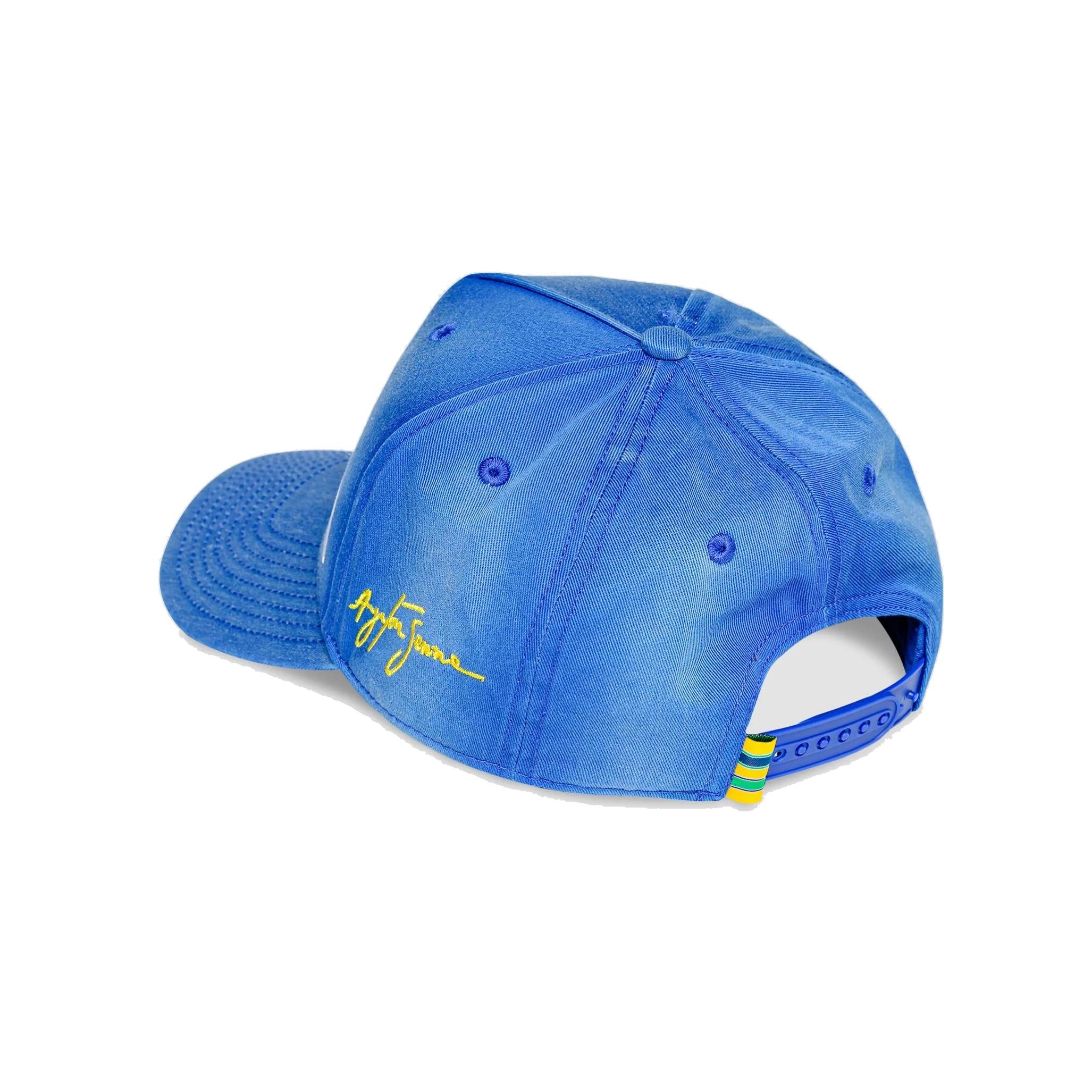 Ayrton Senna vintage Cap "Nacional" - blau