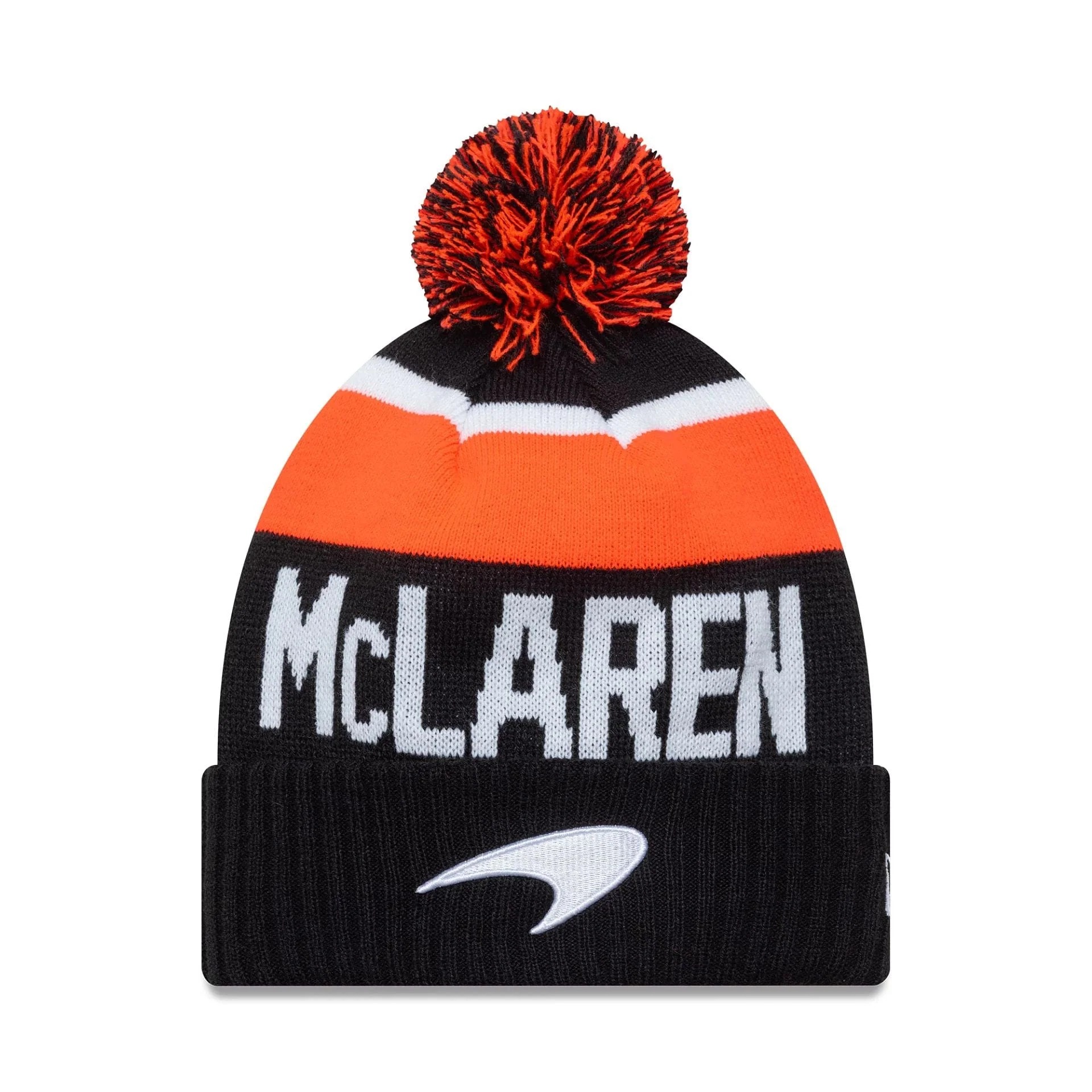 McLaren F1 New Era Bommelmütze "Sport" - schwarz