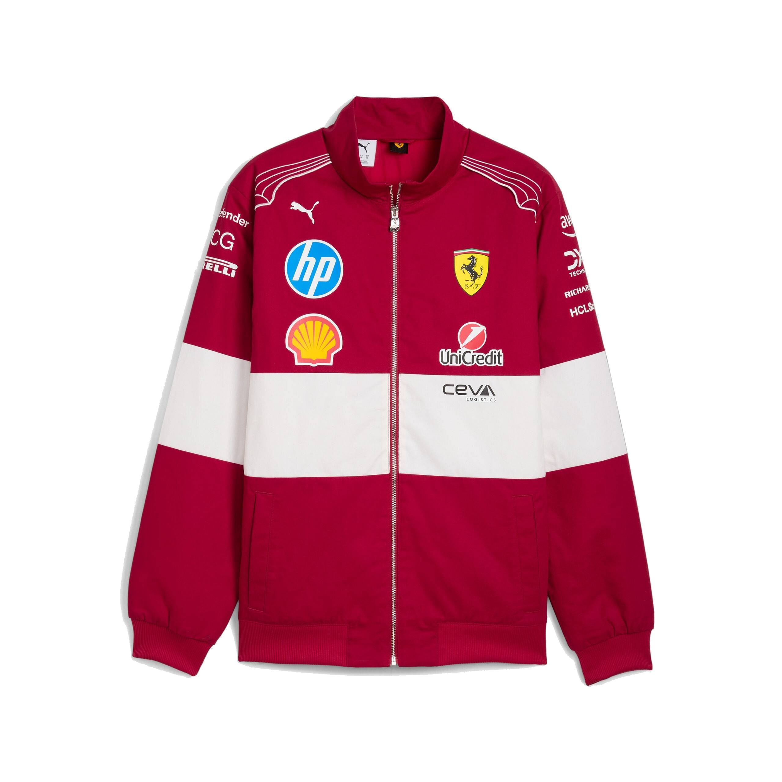 Scuderia Ferrari Puma Jacke "Vintage Racing" - rot