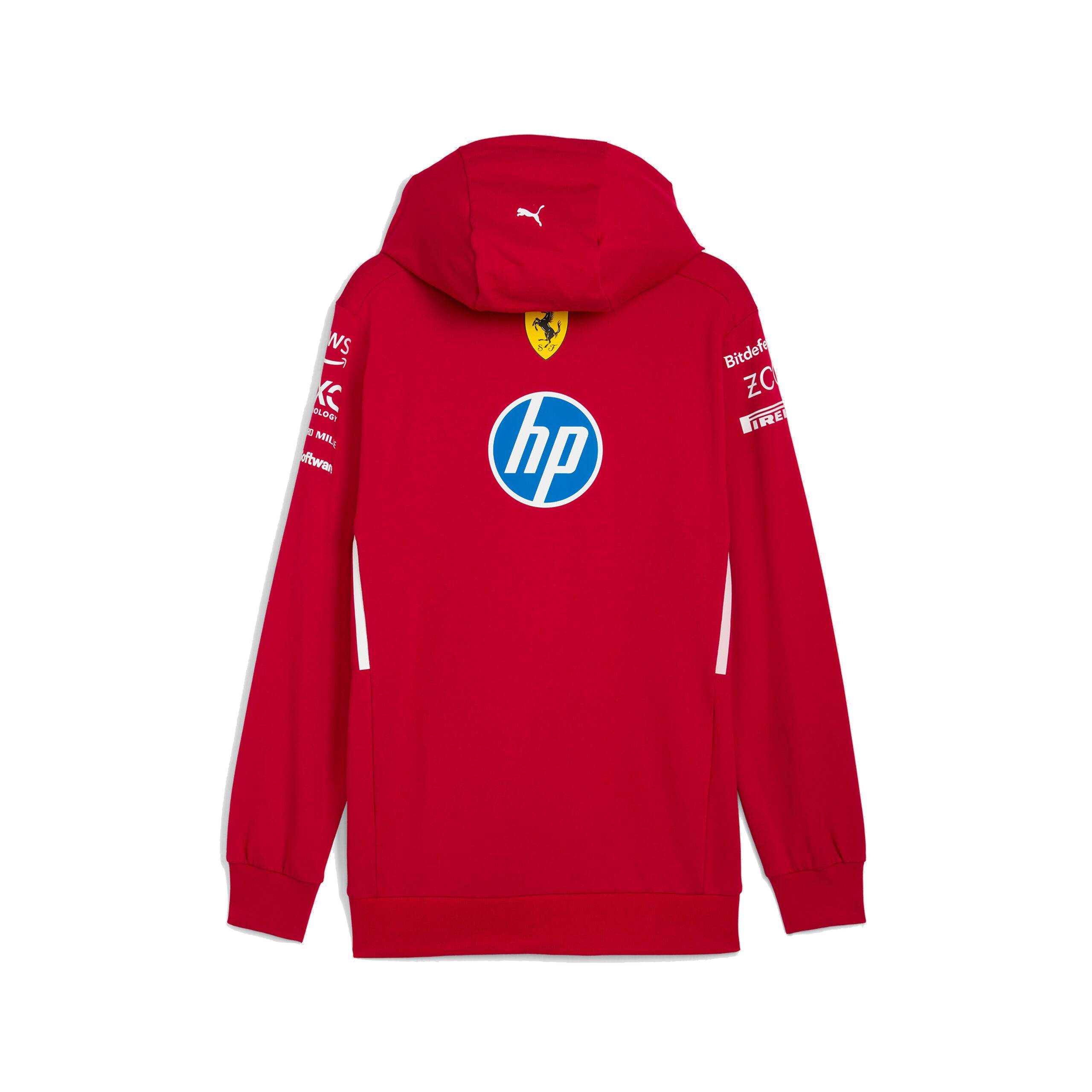 Scuderia Ferrari Puma Team Kapuzenpullover 2025 - rot
