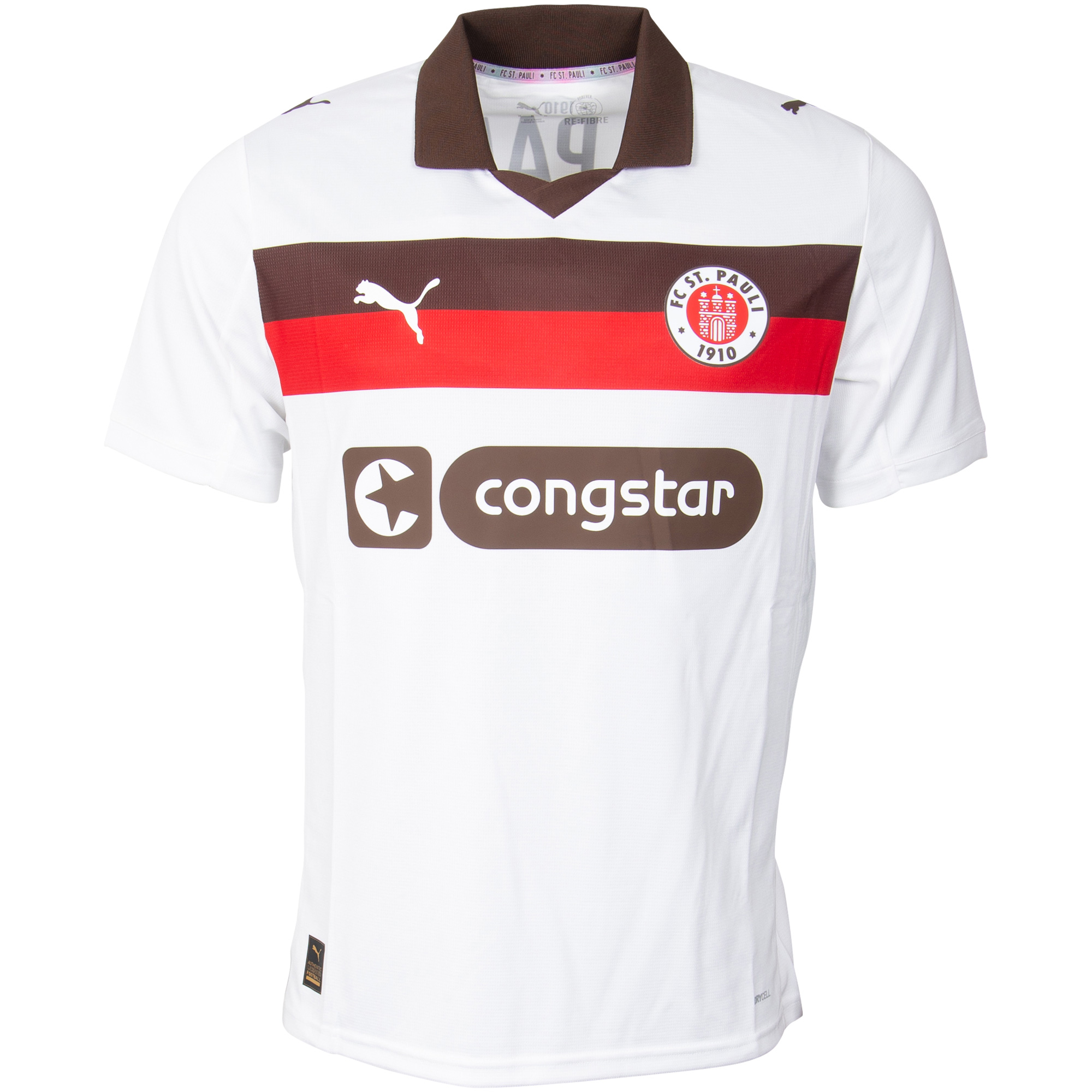 FC St. Pauli - PUMA Trikot Auswärts 2025/26 - weiß