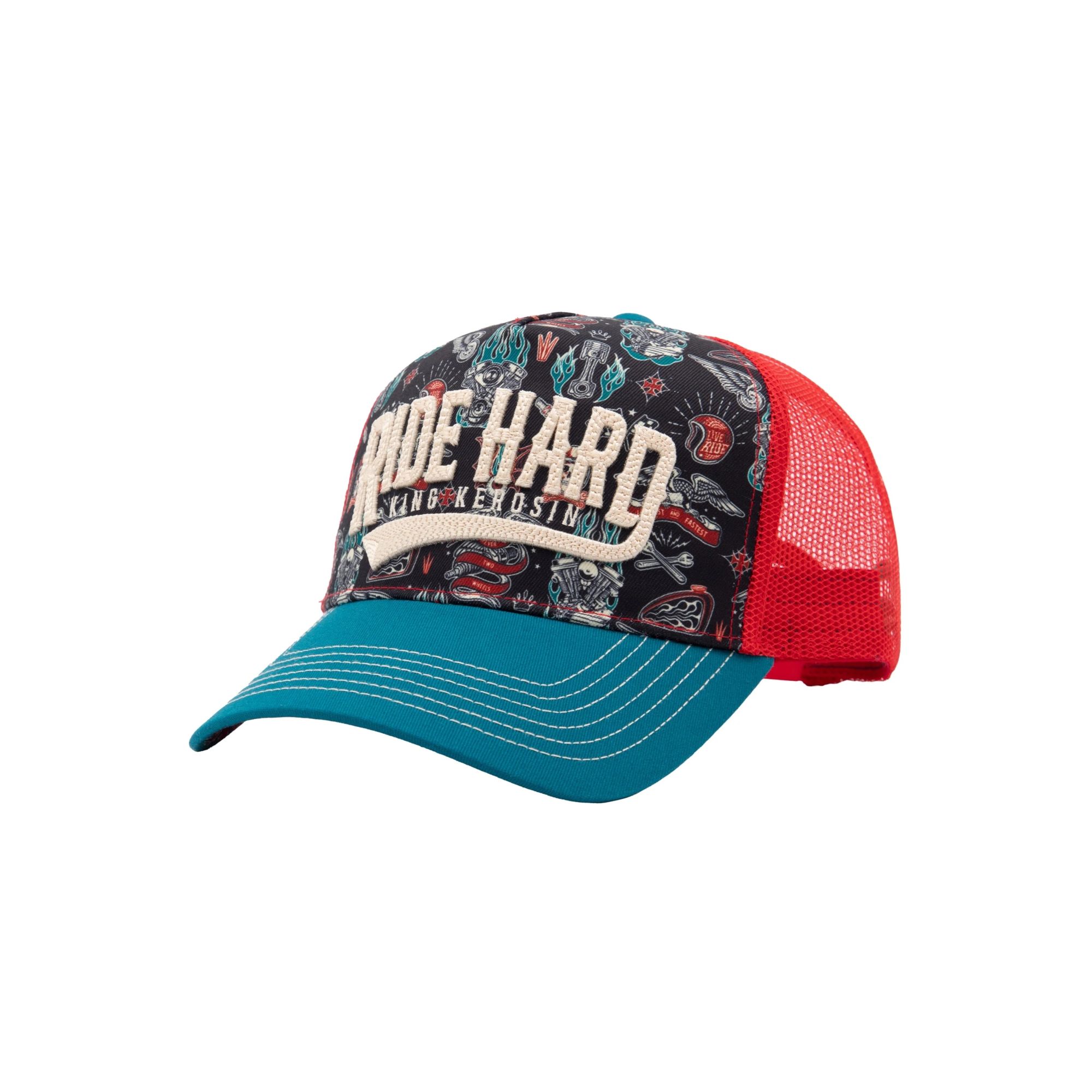 King Kerosin - Trucker Cap "Ride hard"