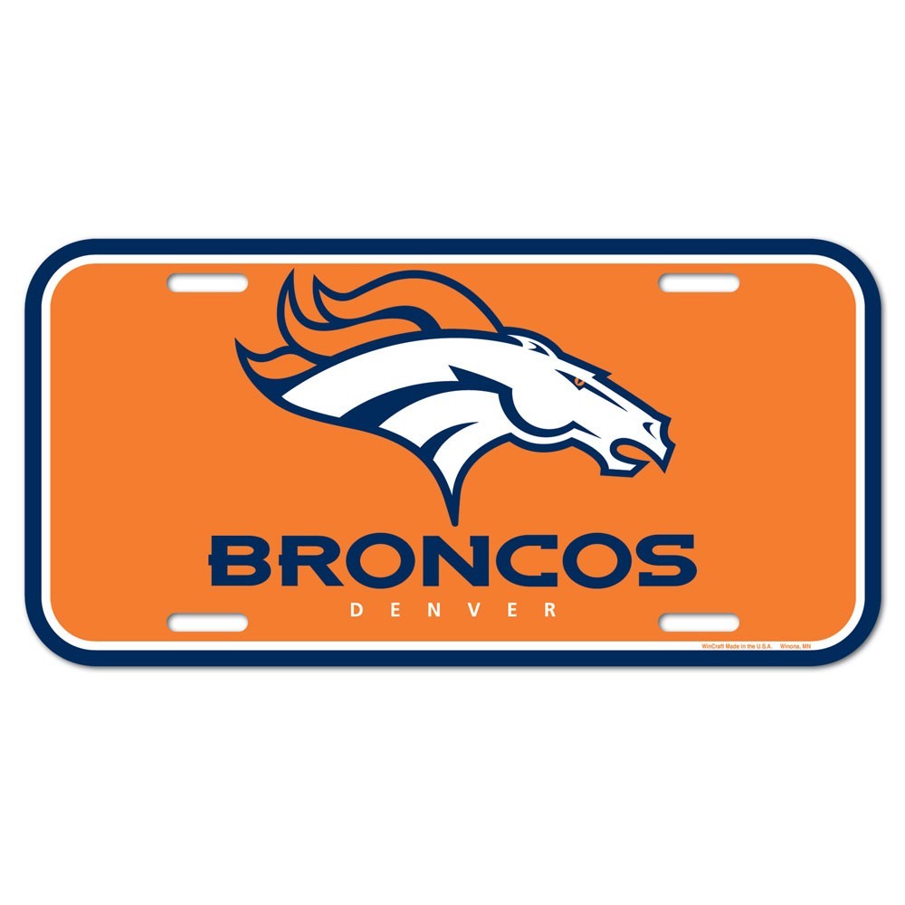 Denver Broncos Nummernschild