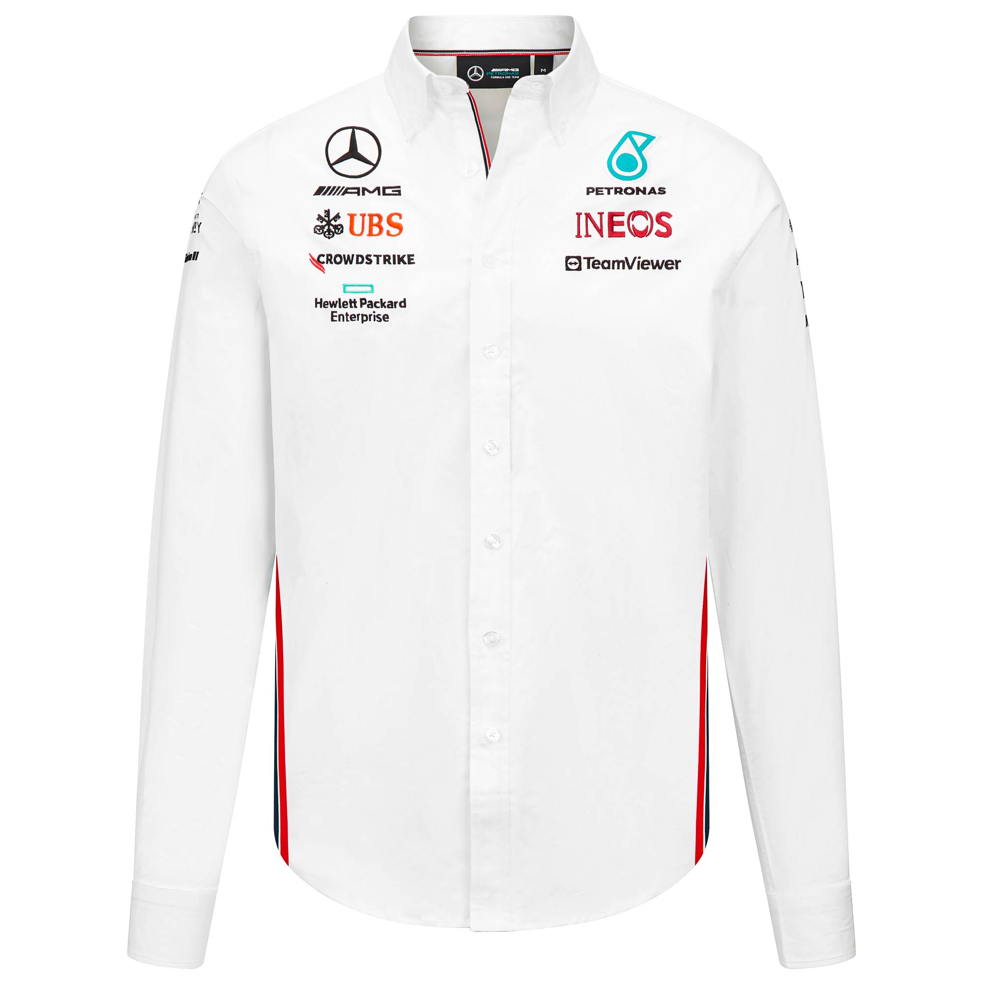 Mercedes AMG PETRONAS Teamhemd - weiß