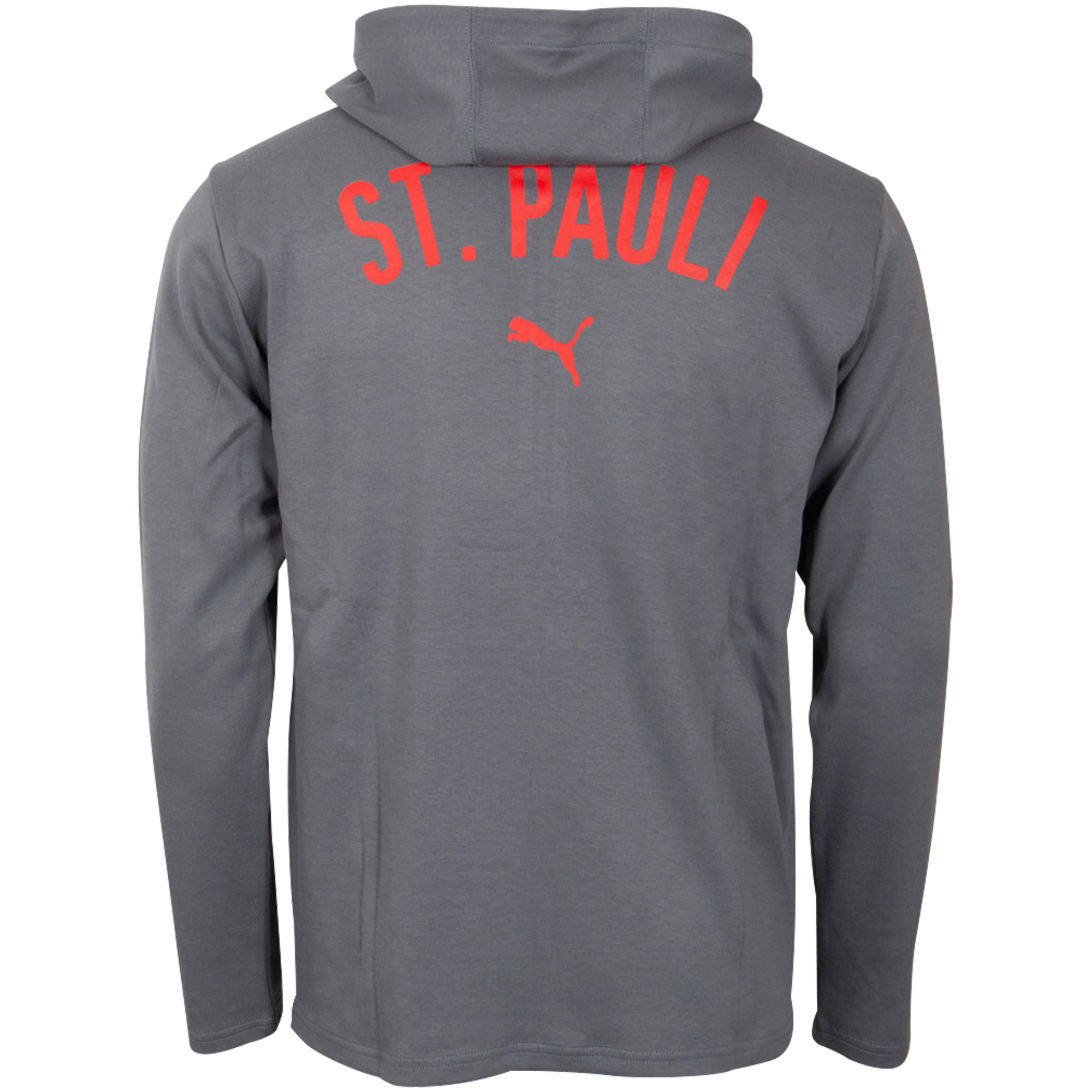 FC St. Pauli - PUMA Kapuzensweatjacke 'Casuals' 2024/25 - grau