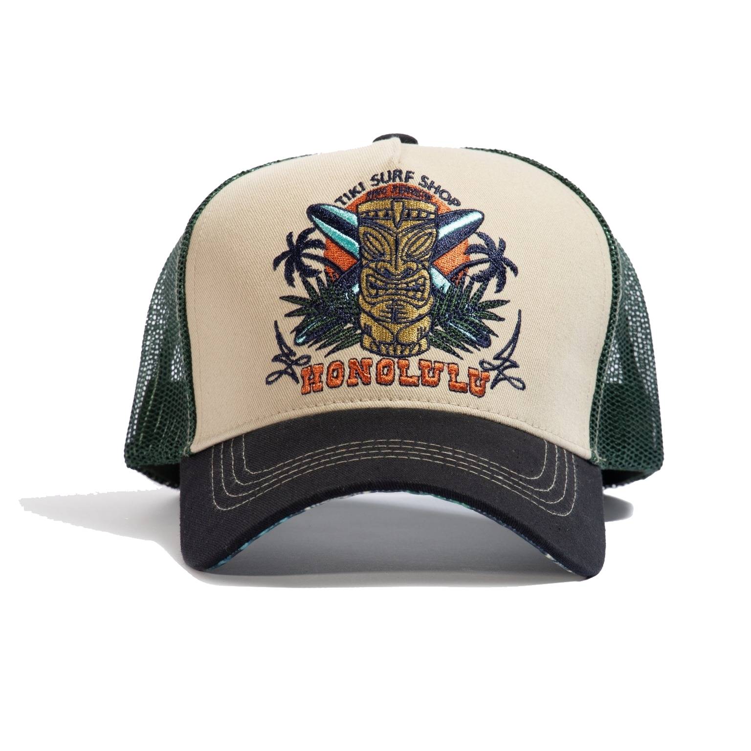 King Kerosin Trucker Cap "Honolulu" - beige