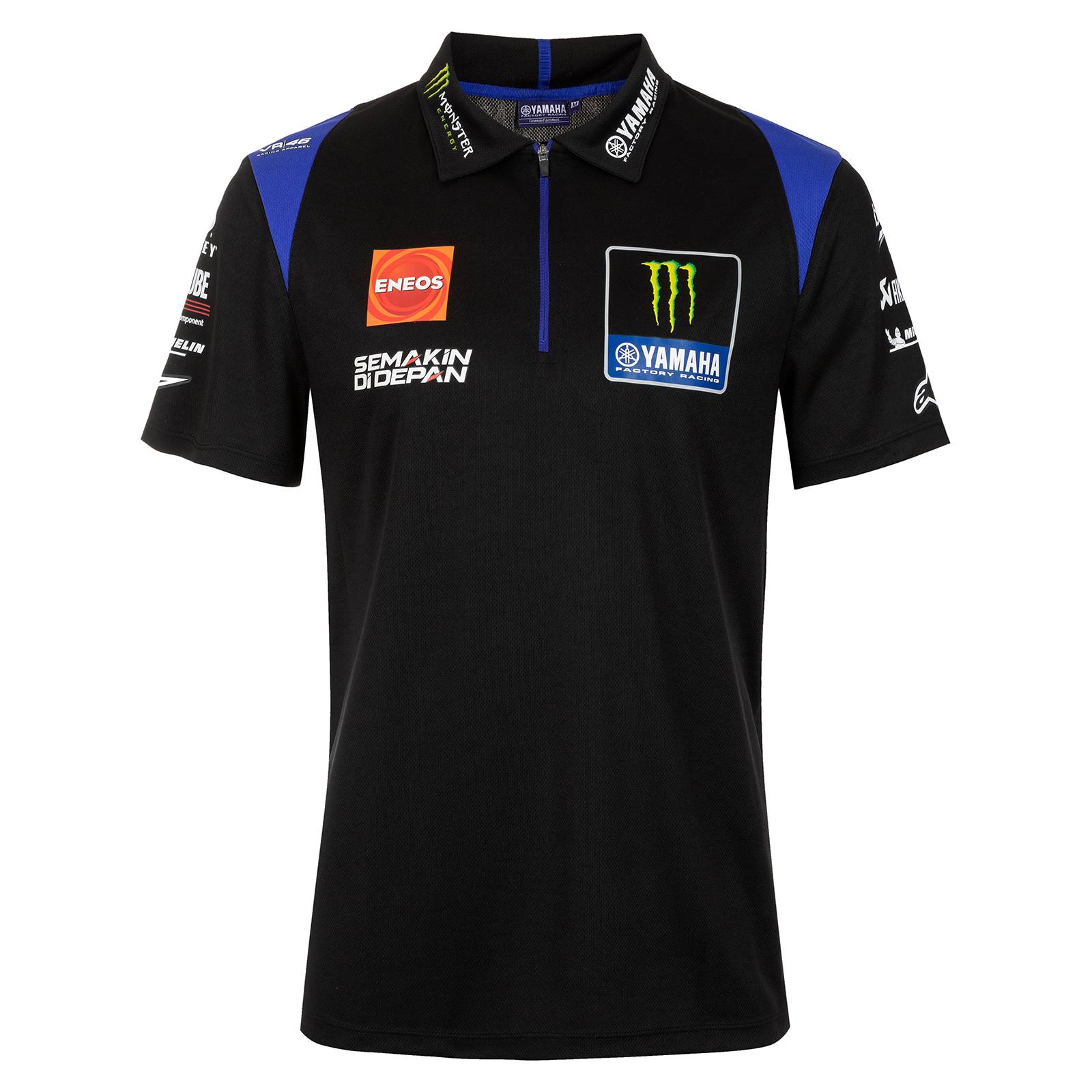 Yamaha Factory Racing Polo "Team" - schwarz