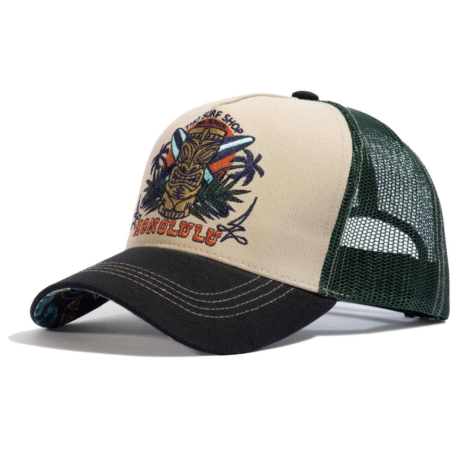 King Kerosin Trucker Cap "Honolulu" - beige