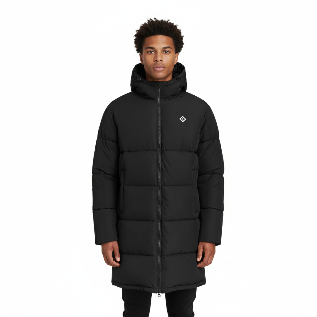 HSV Winterjacke "Berke" - schwarz