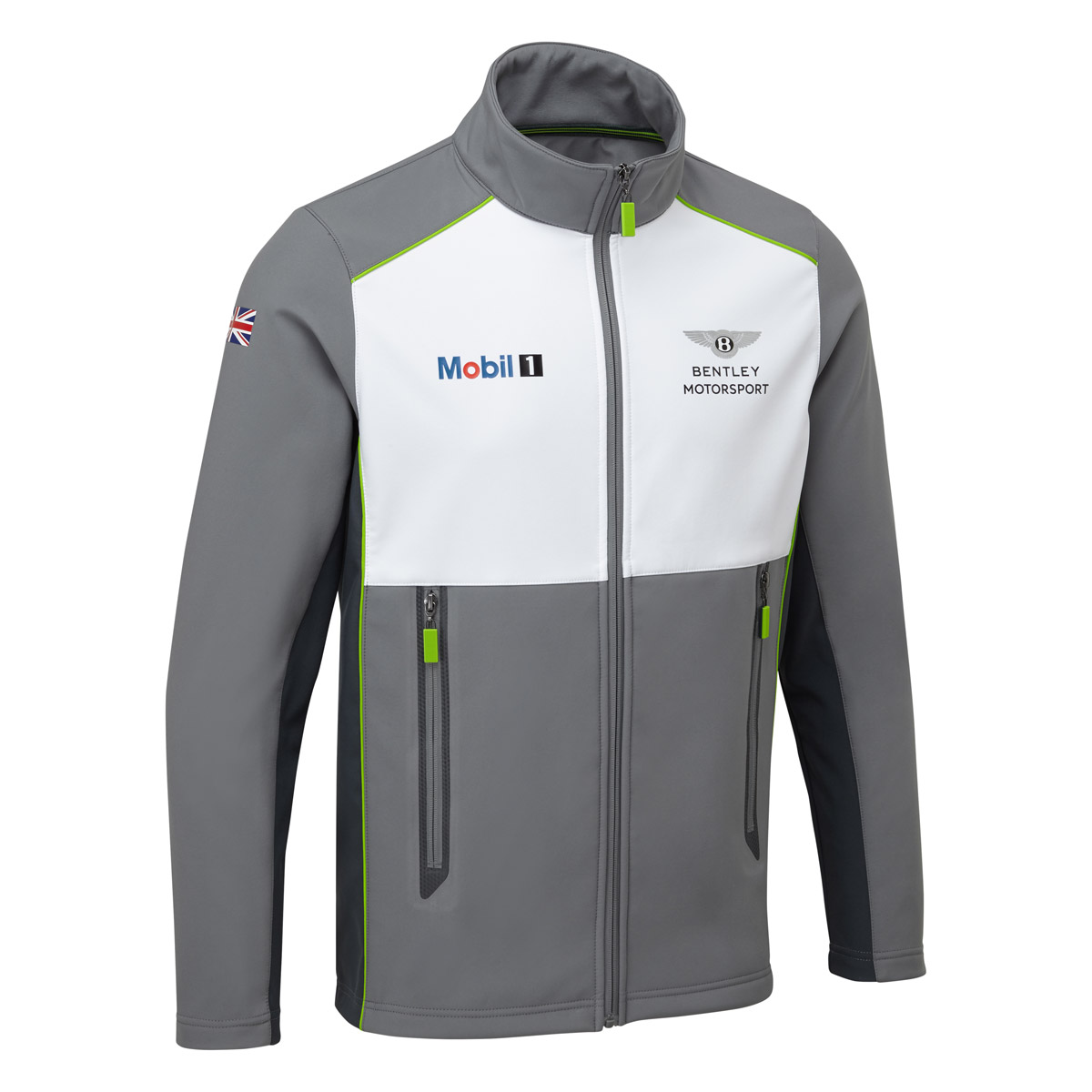 Bentley Motorsport Softshelljacke "Team" - grau