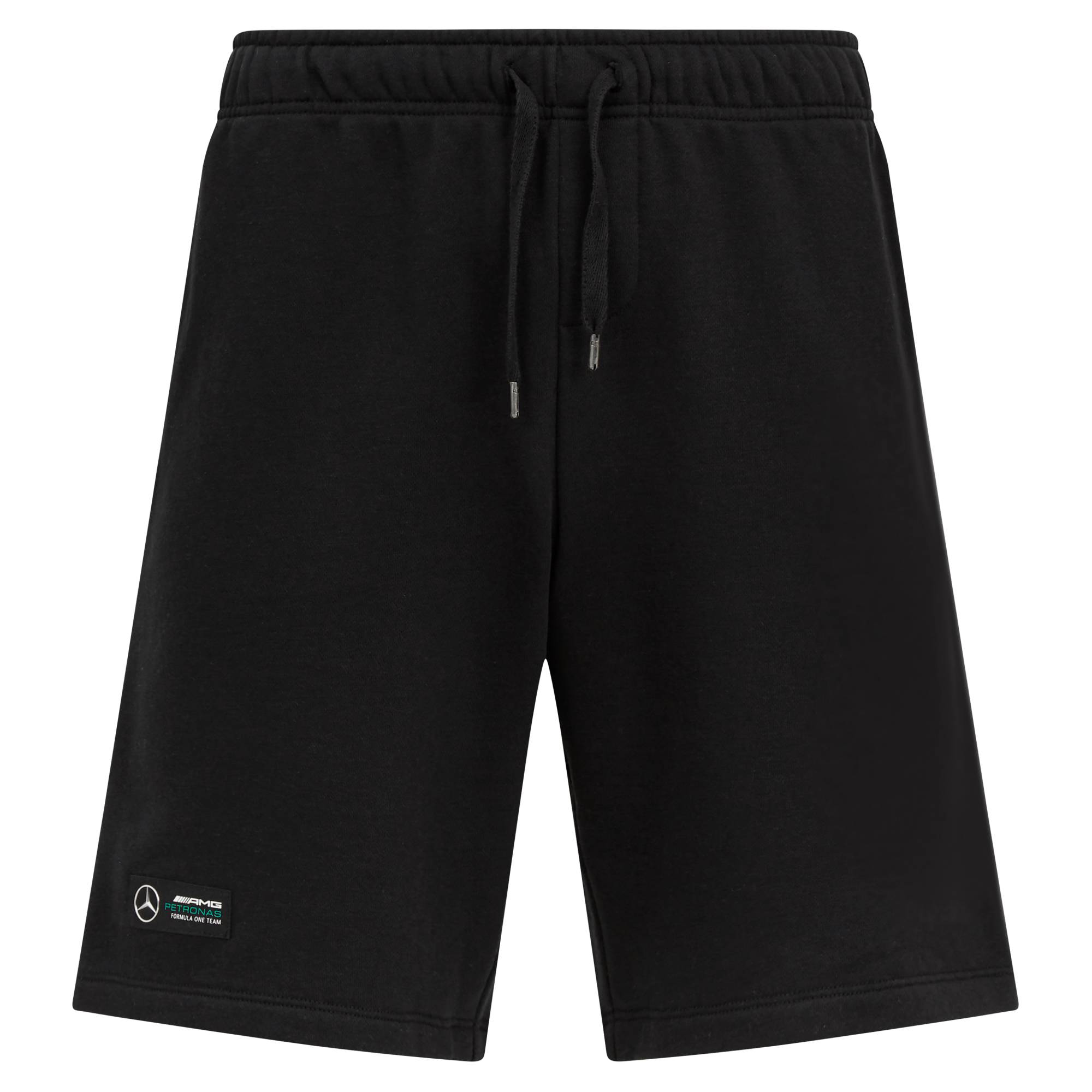 Mercedes AMG Petronas Sweat Shorts "Logo" - schwarz