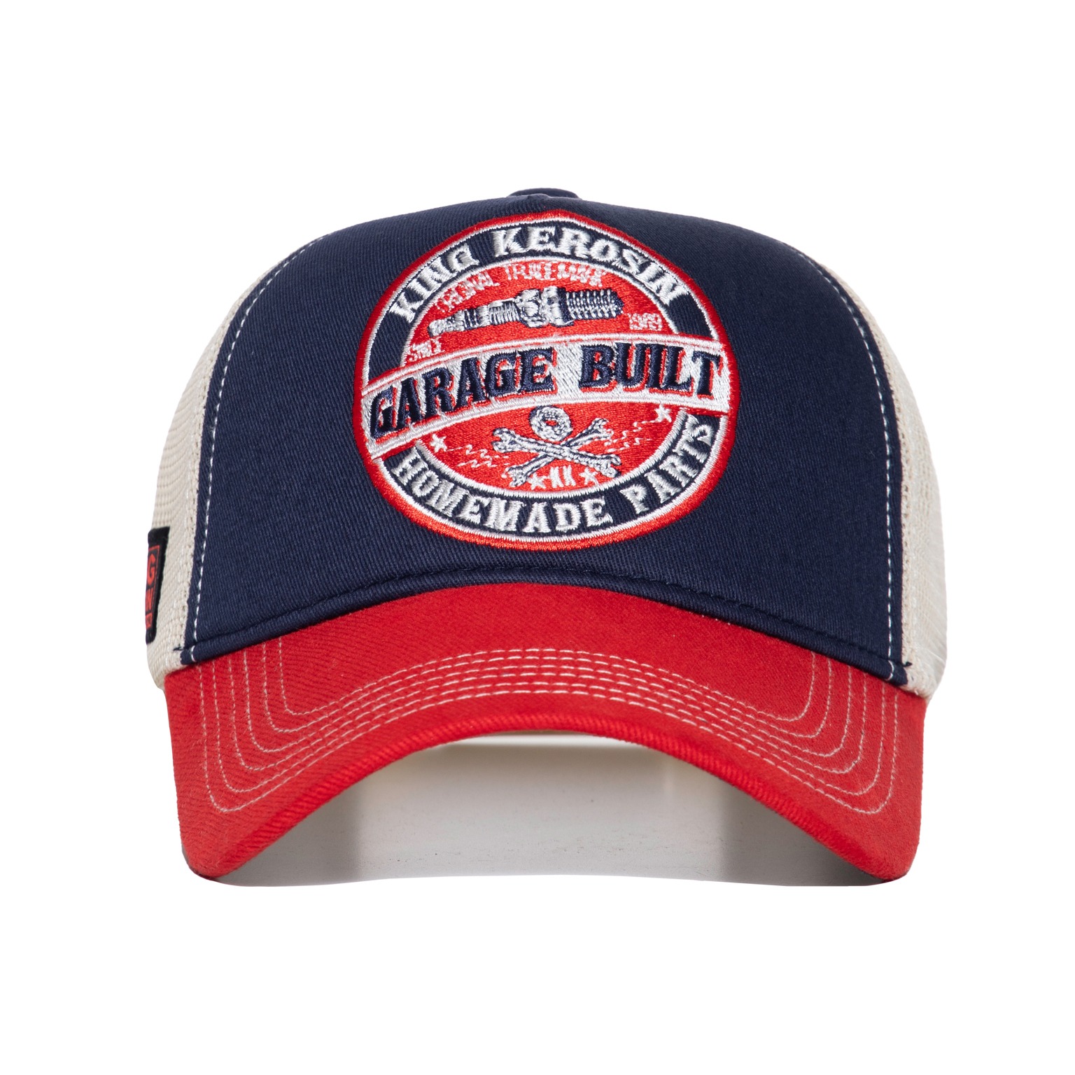 King Kerosin Trucker Cap "Garage Built" - multicolor