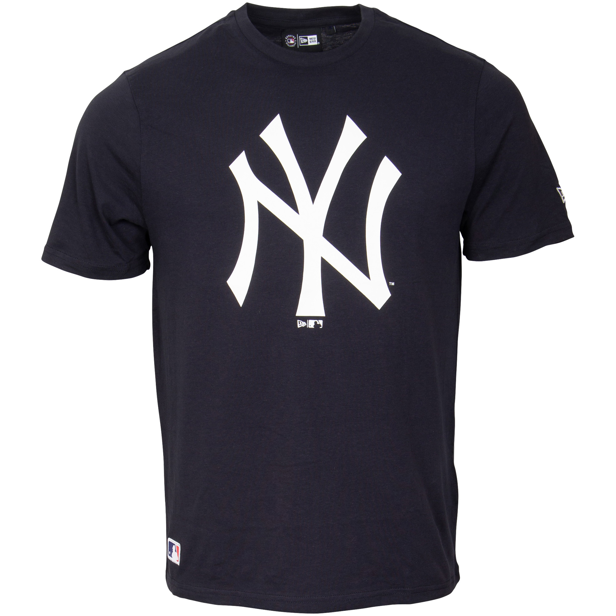 New York Yankees New Era T-Shirt NY Logo groß - navy