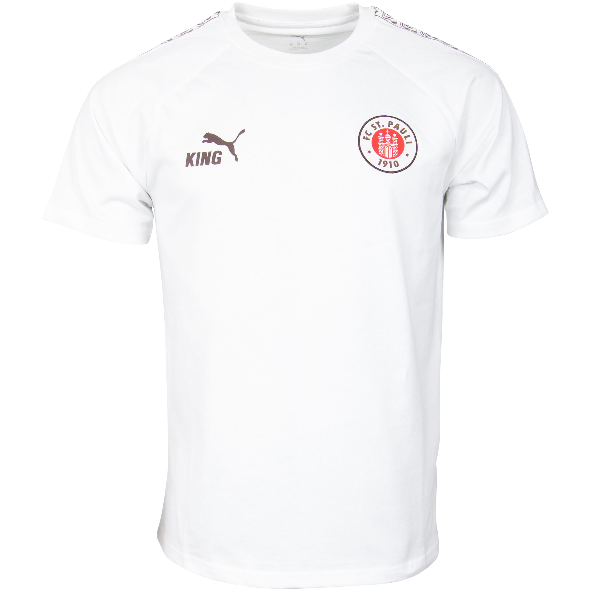 FC St. Pauli - PUMA T-Shirt King 2025/26 - weiß