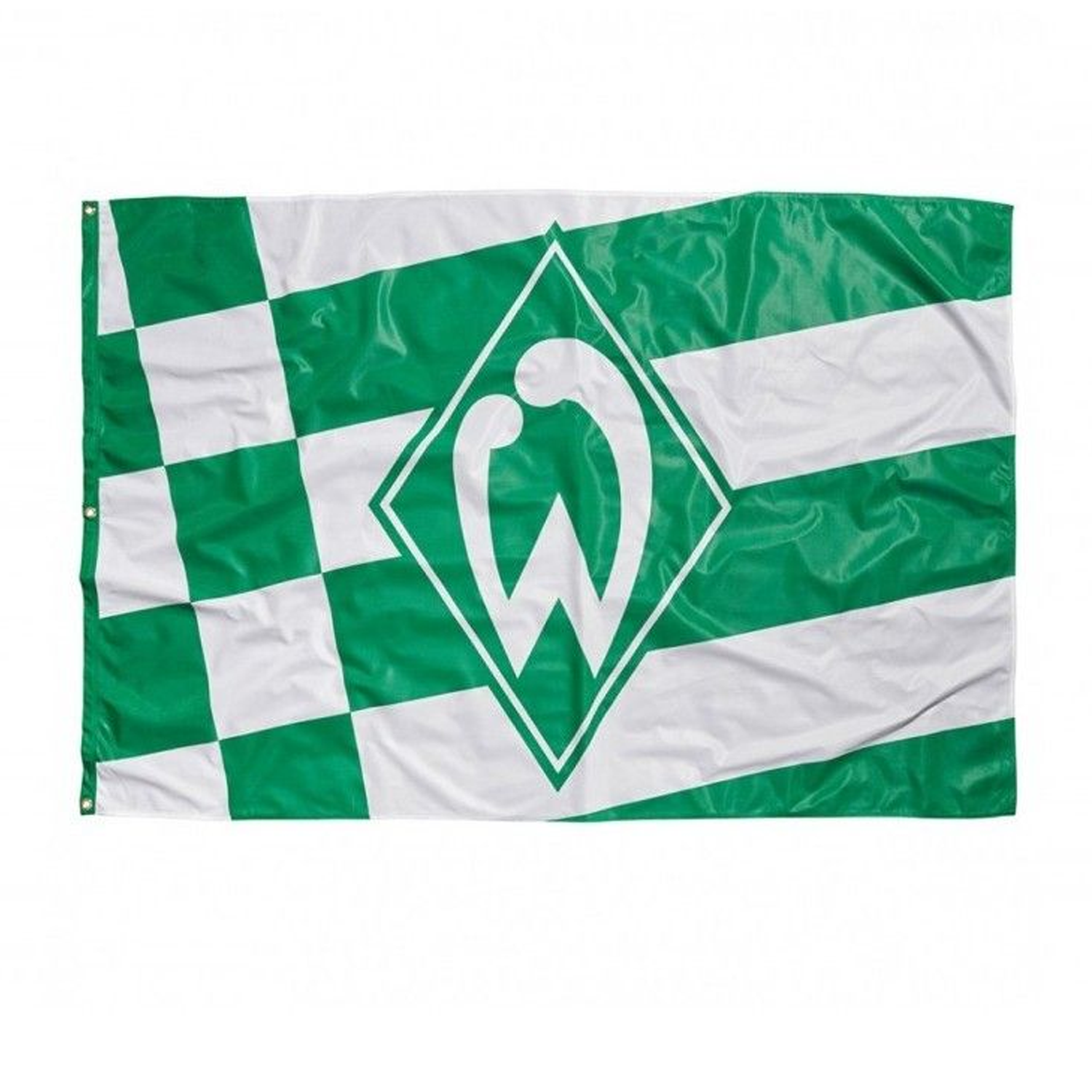 SV Werder Bremen - Hissfahne Raute 180x120cm - multicolor
