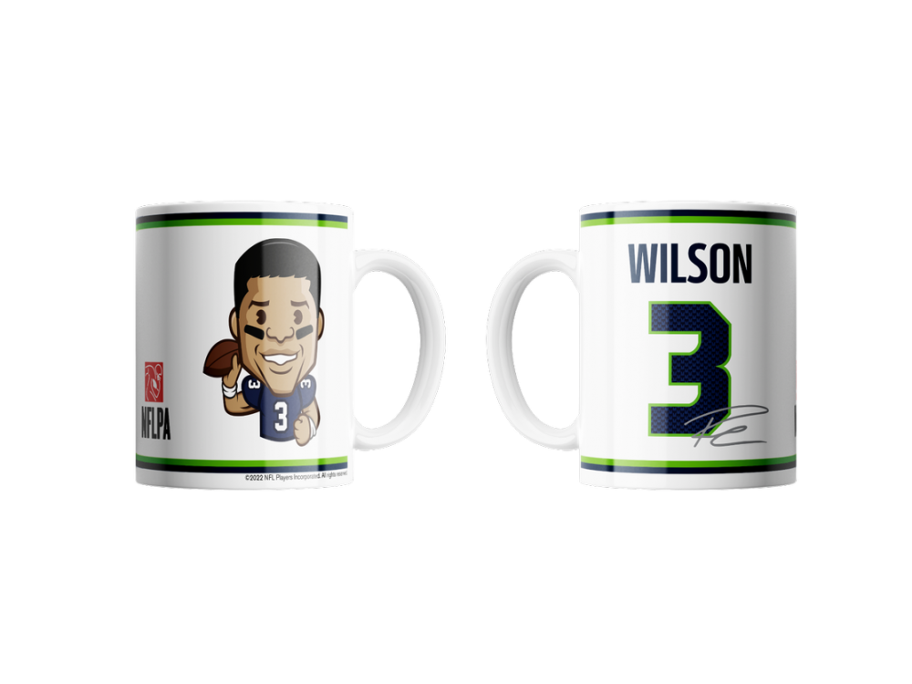 Russell Wilson Emoji Jumbo-Tasse 440 ml