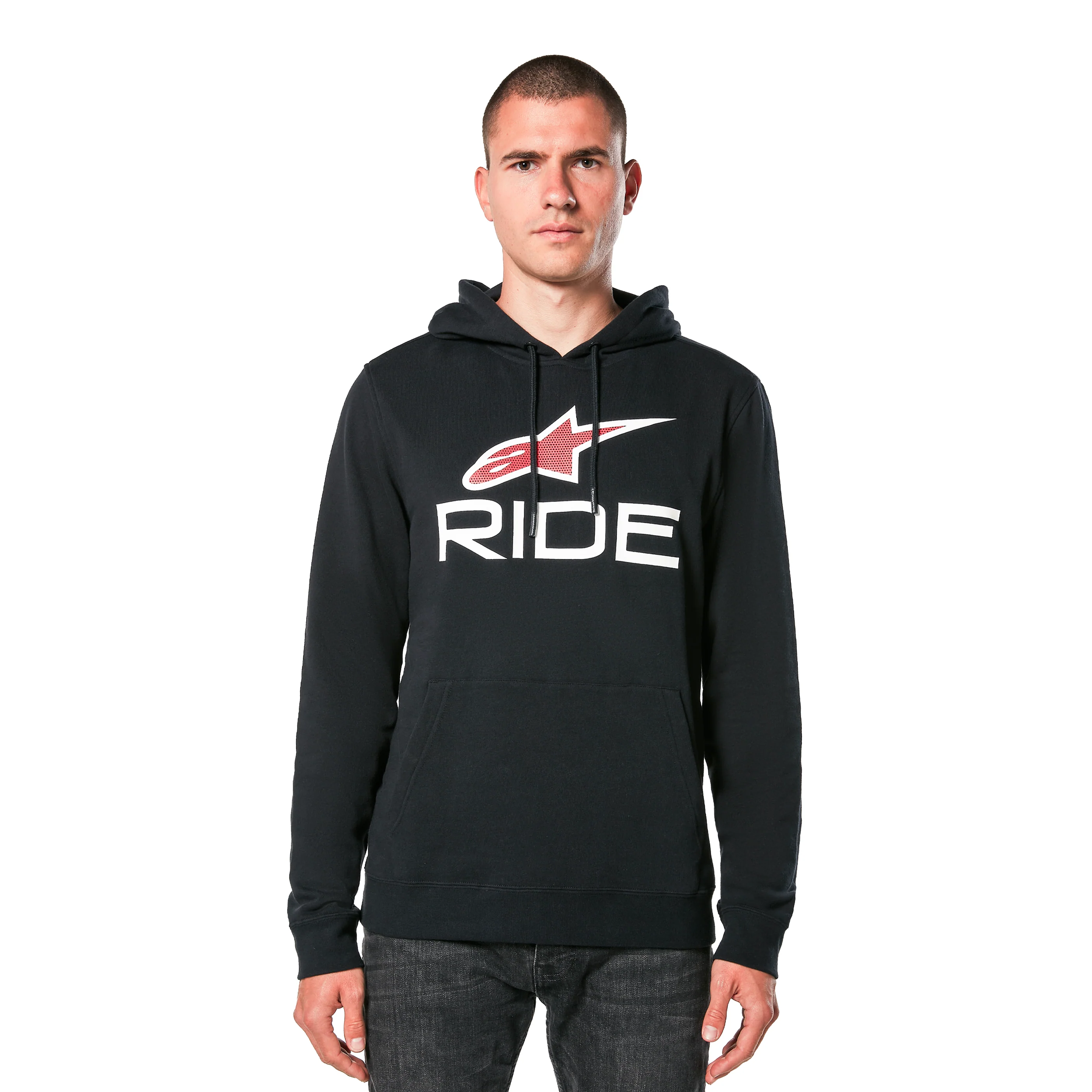 Alpinestars Kapuzenpullover " Ride V3" - schwarz