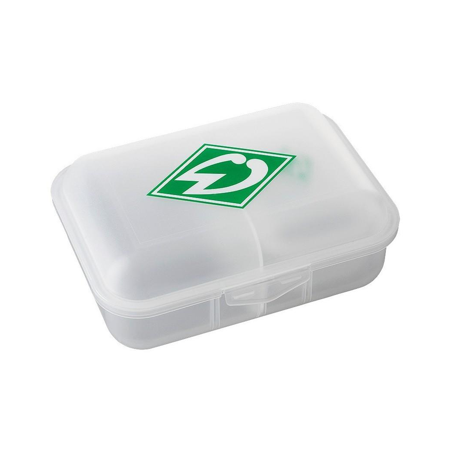SV Werder Bremen Brotdosen 2er Set Raute - transparent