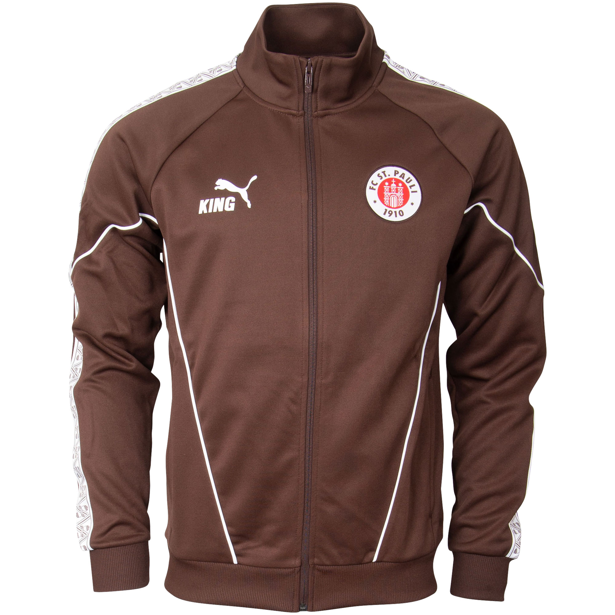 FC St. Pauli - PUMA Trainingsjacke King 2025/26 - braun