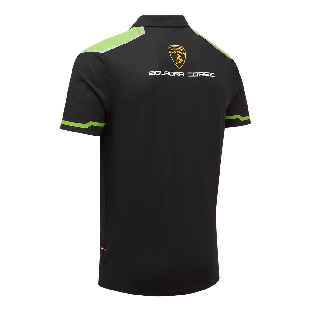 Lamborghini Squadra Corse Poloshirt - schwarz