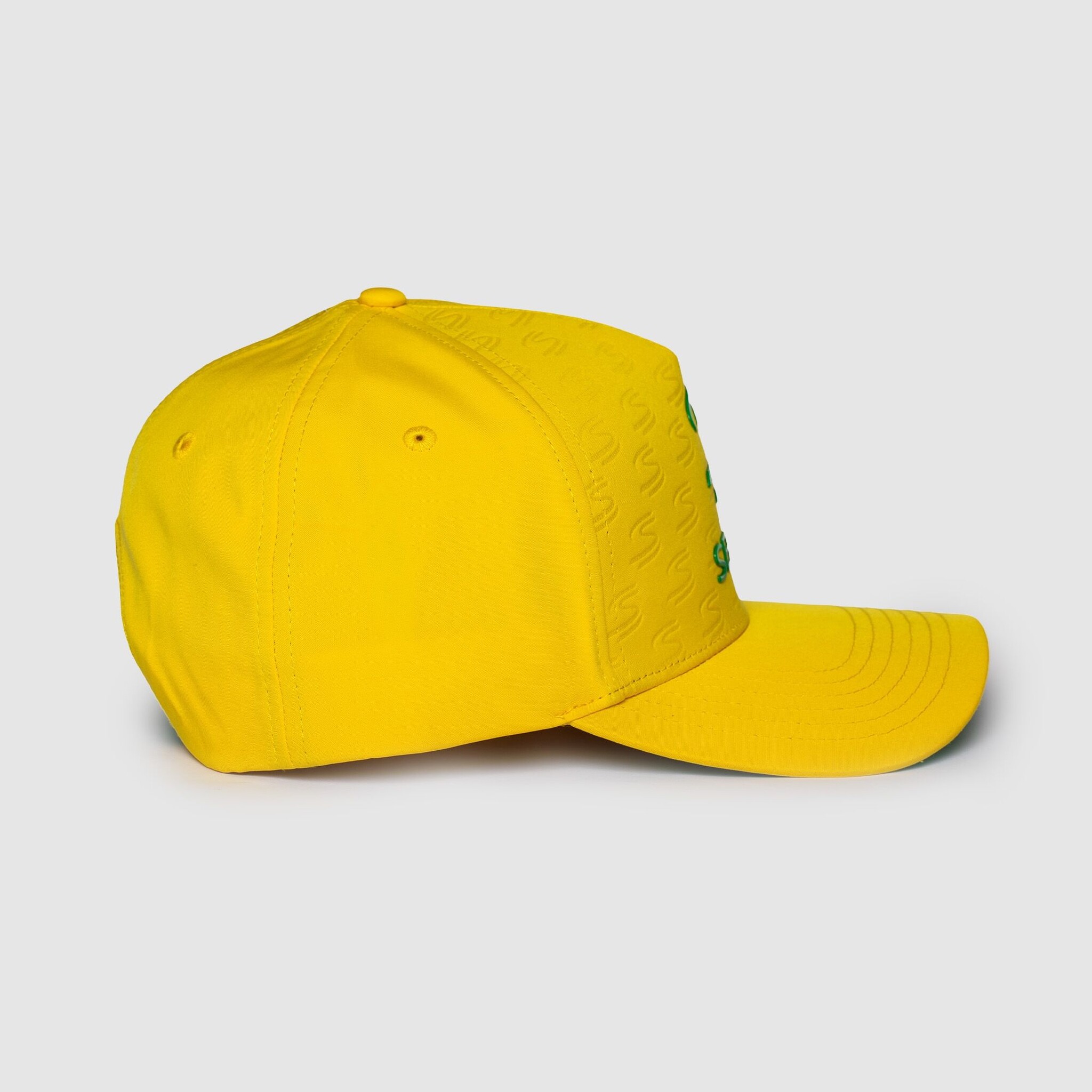 Ayrton Senna Cap Logo Geprägt - gelb