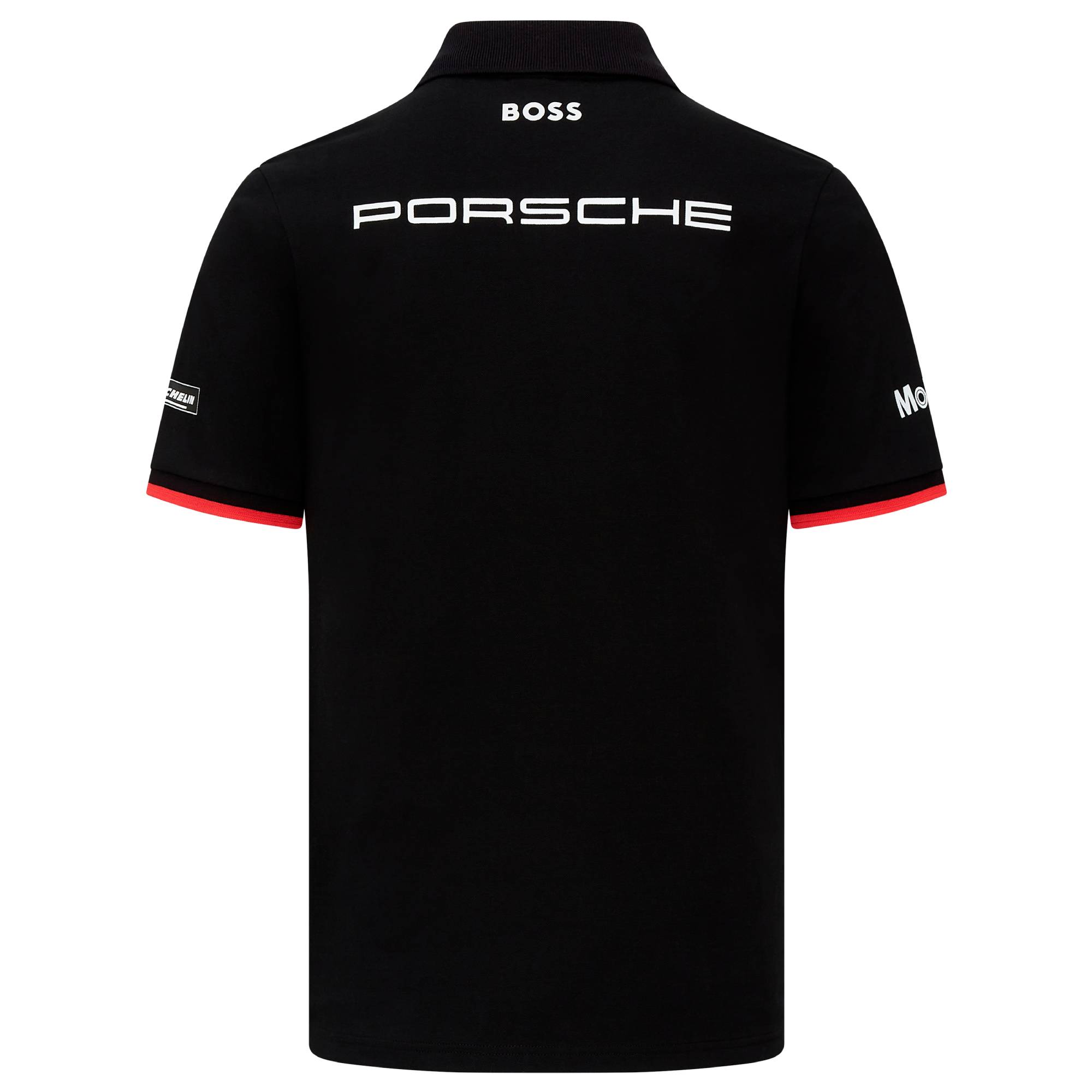 Porsche Motorsport Polohemd "Teamline" - schwarz