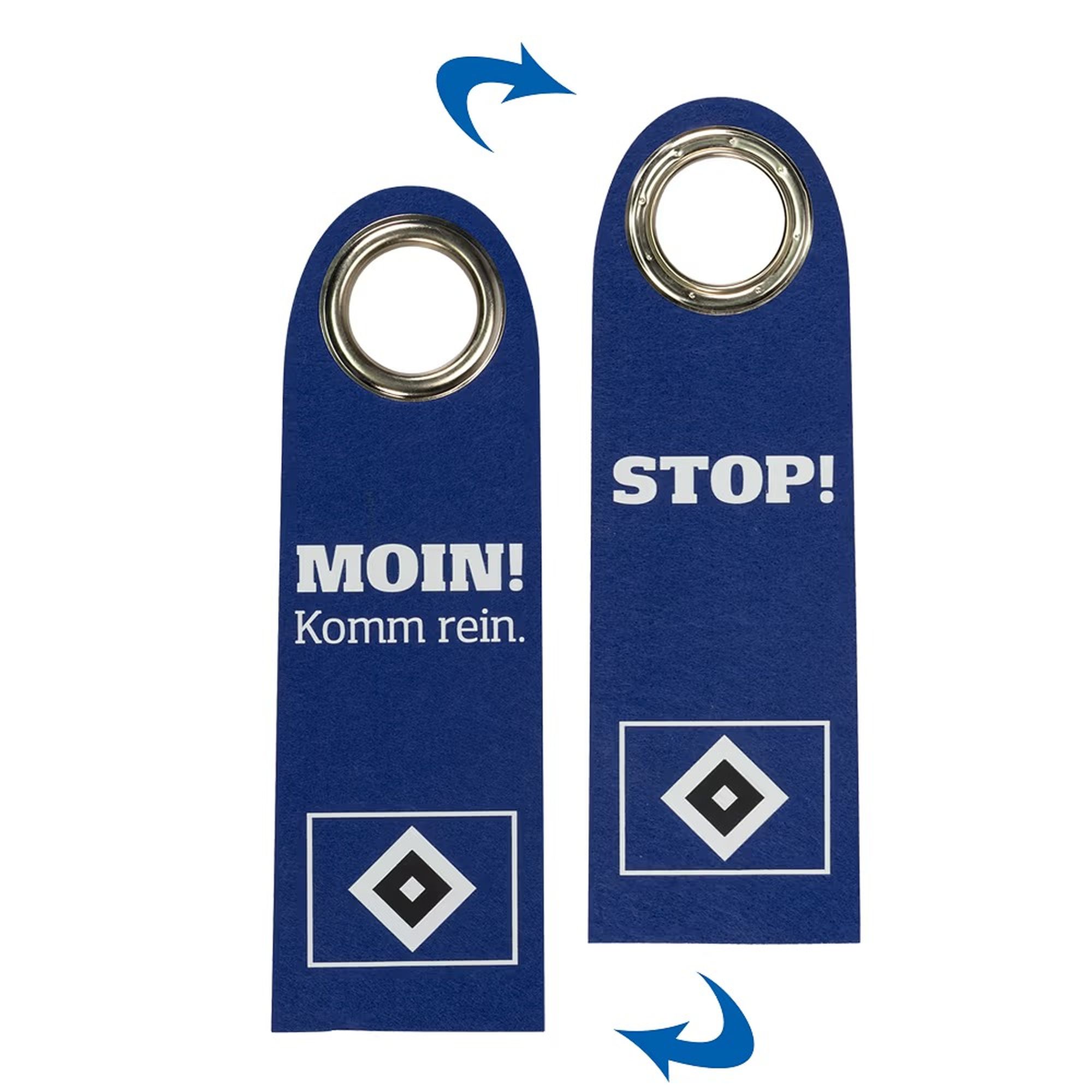 Hamburger SV Türhänger „Moin“