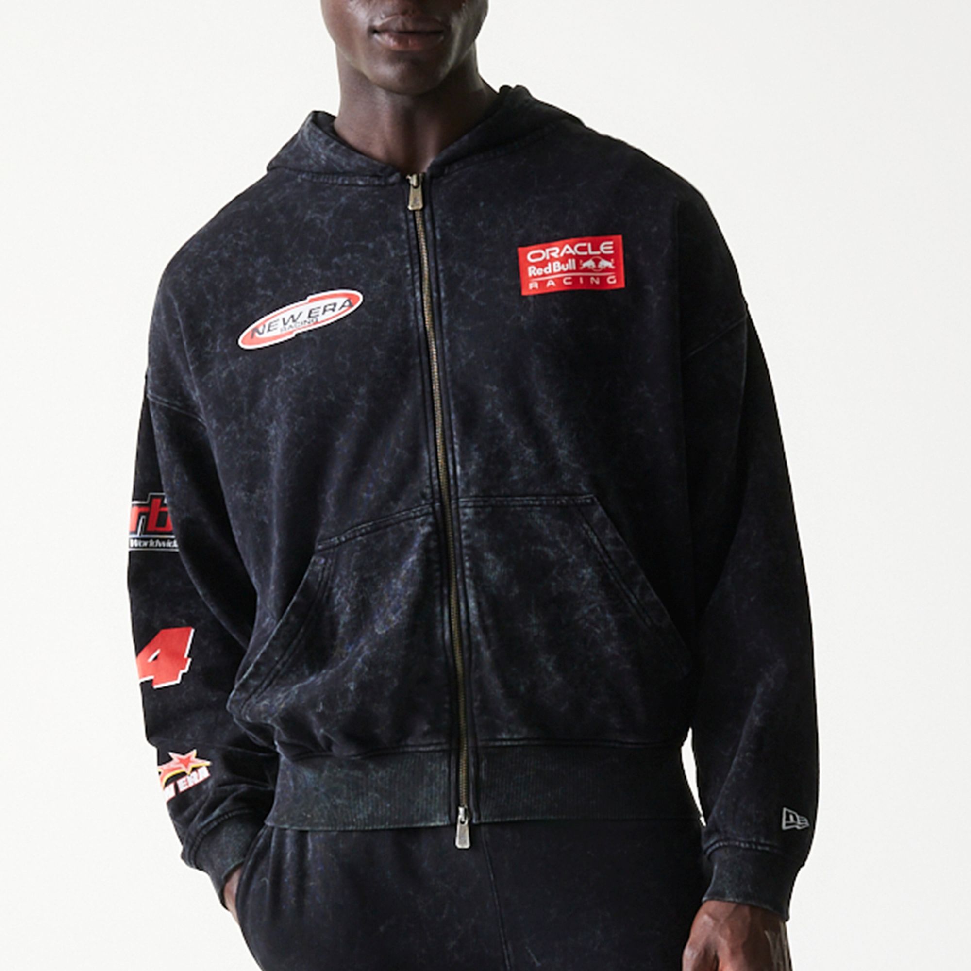 Red Bull Racing Hoodie New Era - schwarz