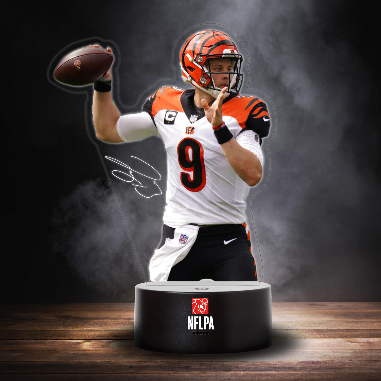 Cincinnati Bengals LED Light Player "BURROW"