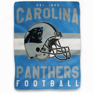 Carolina Panthers Fleece Decke 127 x 150cm