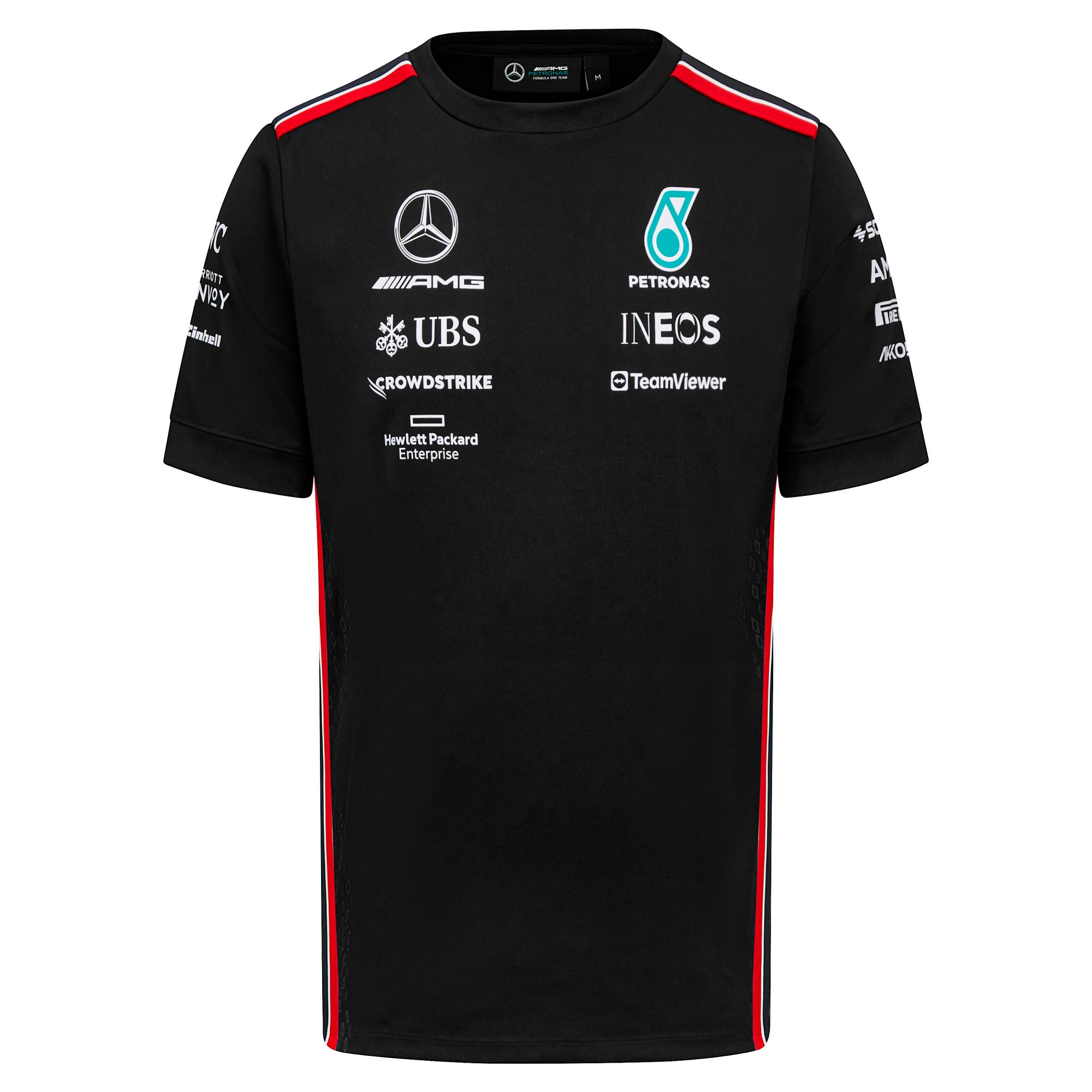 Mercedes AMG Team T-Shirt 2023 - schwarz