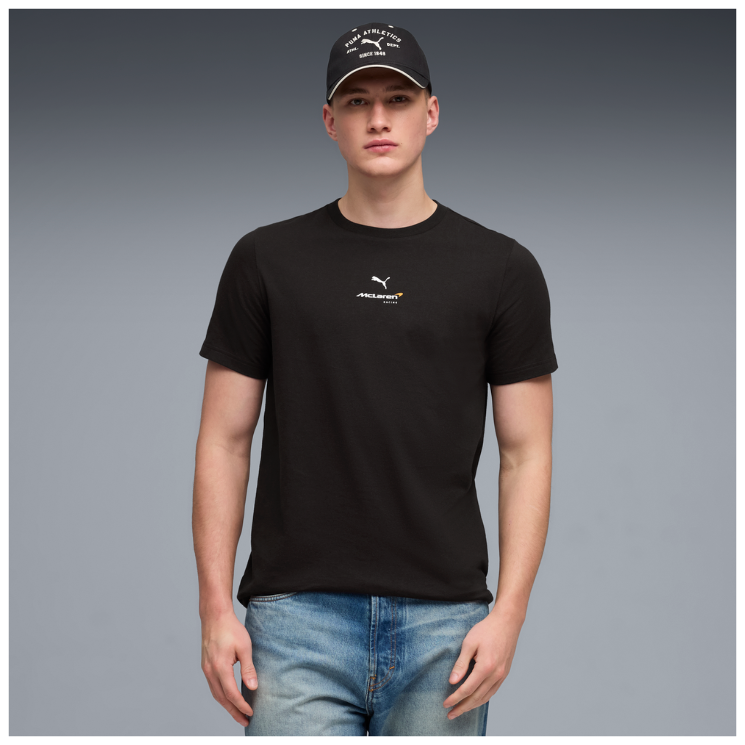 McLaren F1 T-Shirt "Small Logo" - schwarz