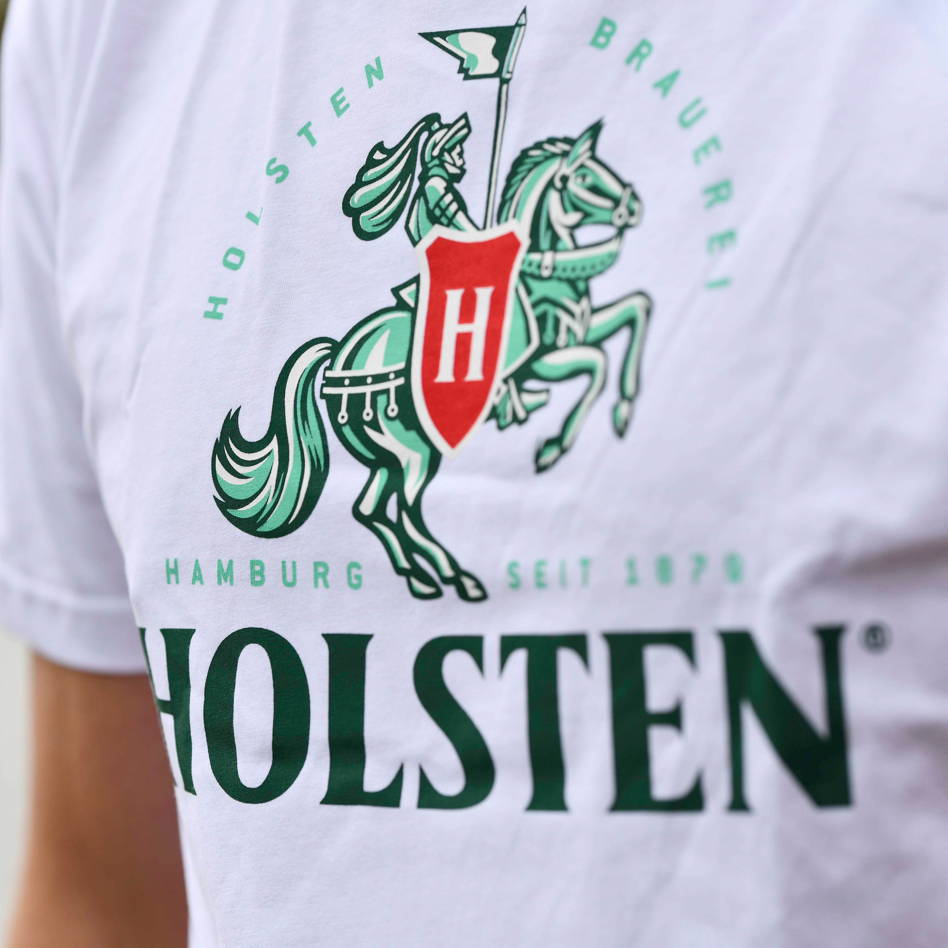 Holsten - Herren T-Shirt Holsten - weiß