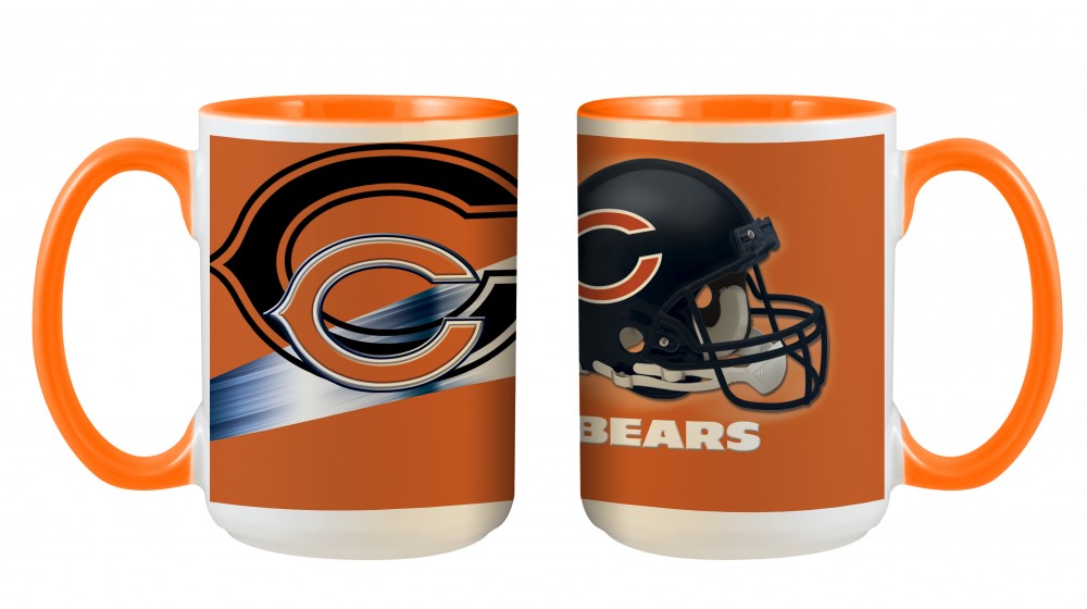 Chicago Bears 3D Inner Color Mug 445ml