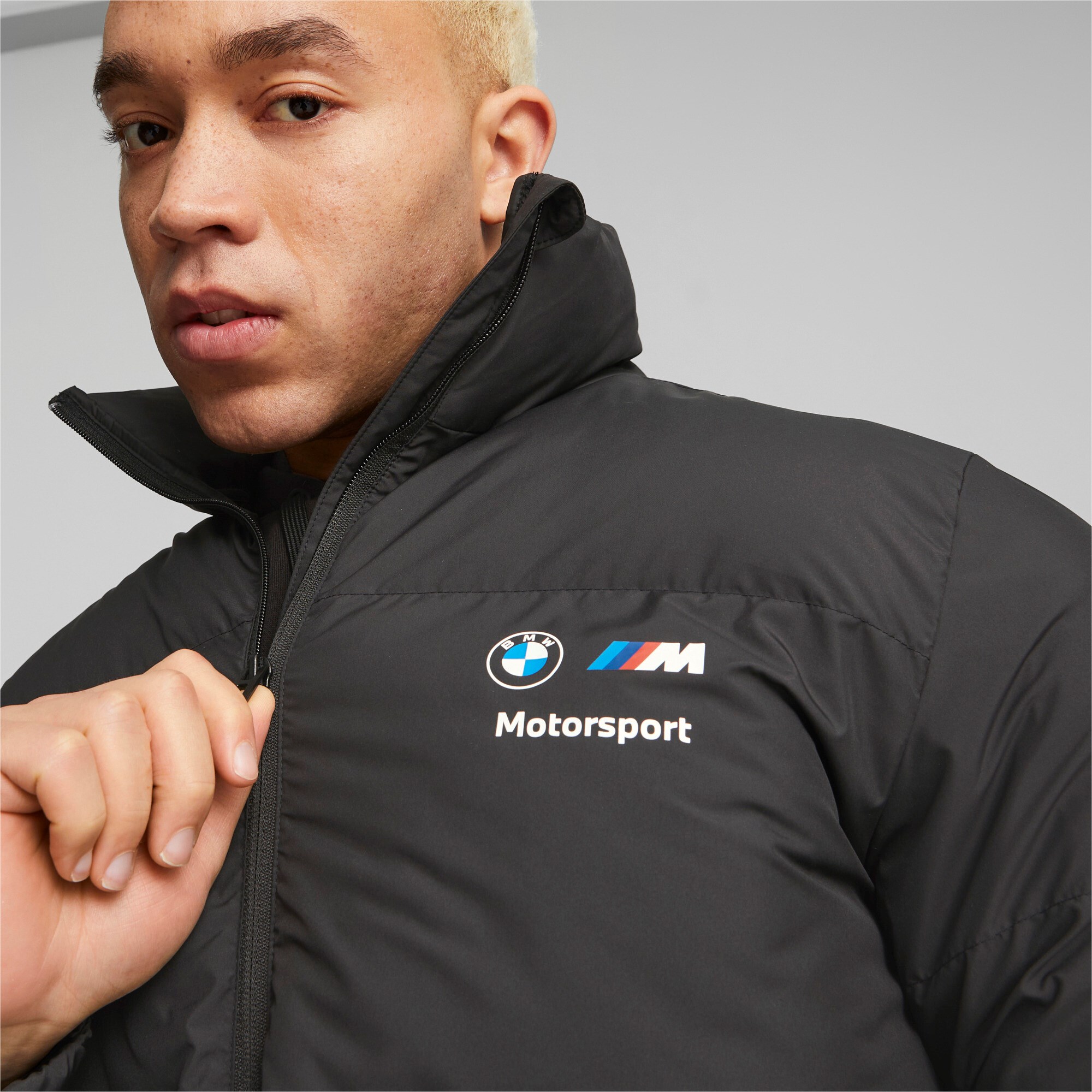 BMW Motorsport Puma Steppjacke - schwarz