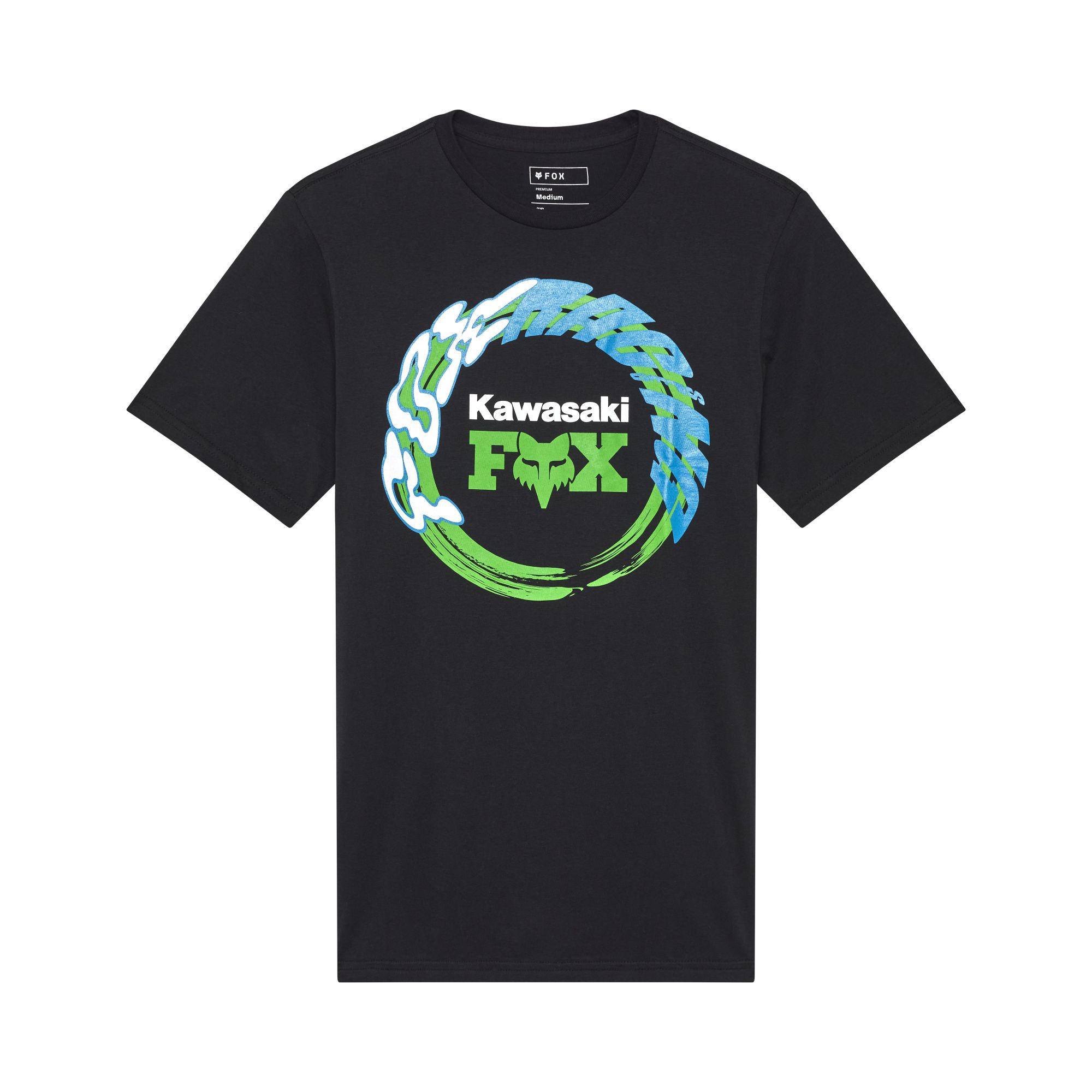 FOX Racing Kawasaki T-Shirt - schwarz