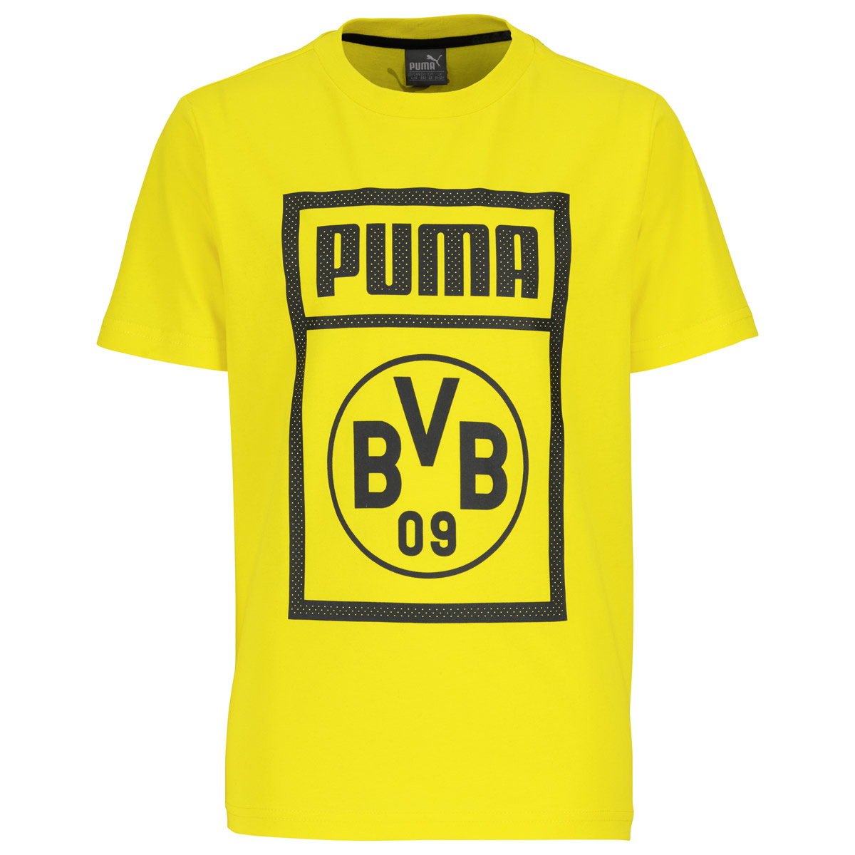 Borussia Dortmund Puma T-Shirt "Shoe Tag" - gelb